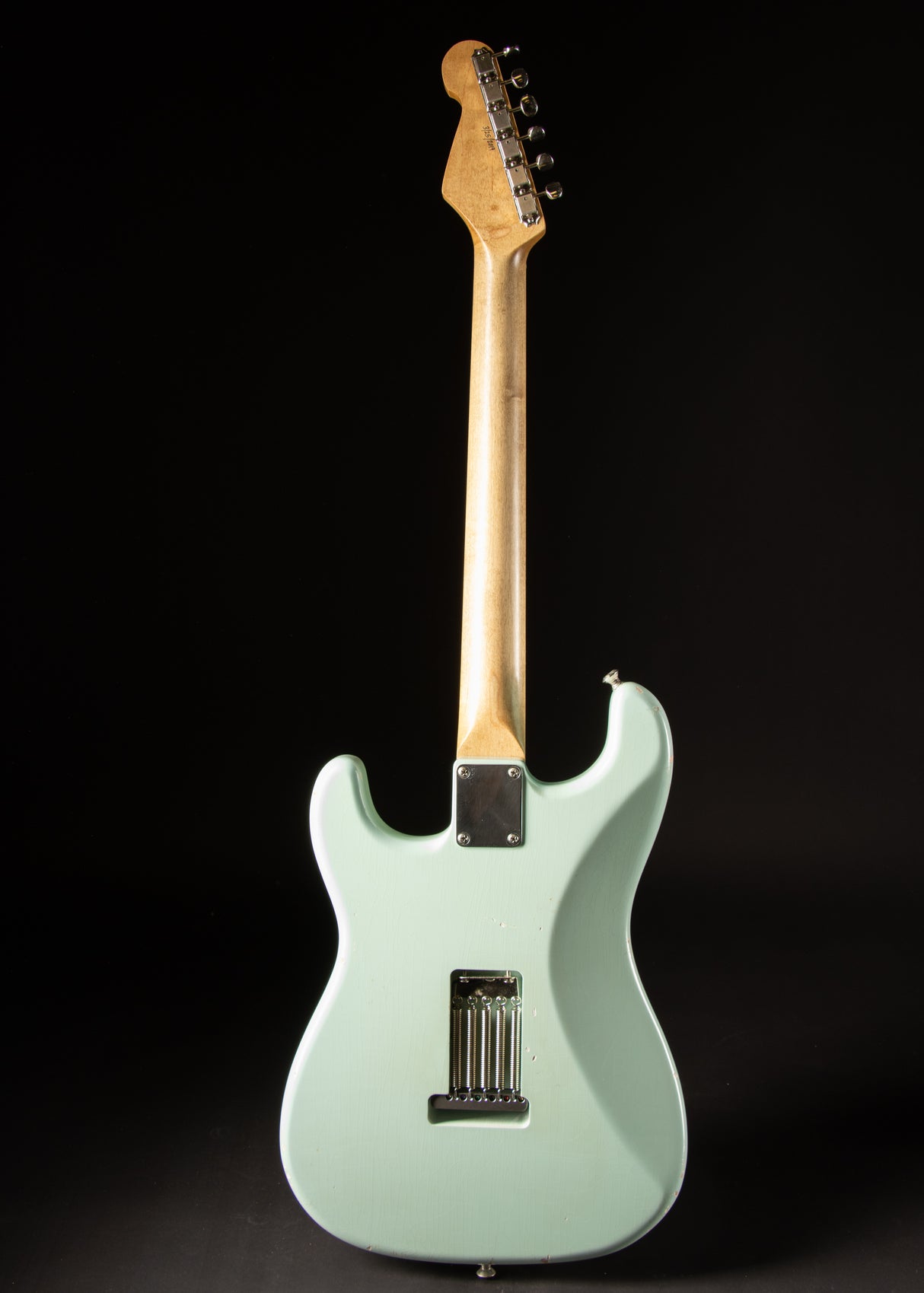 2019 Waterslide Coodercaster S Style Aged Sonic Blue