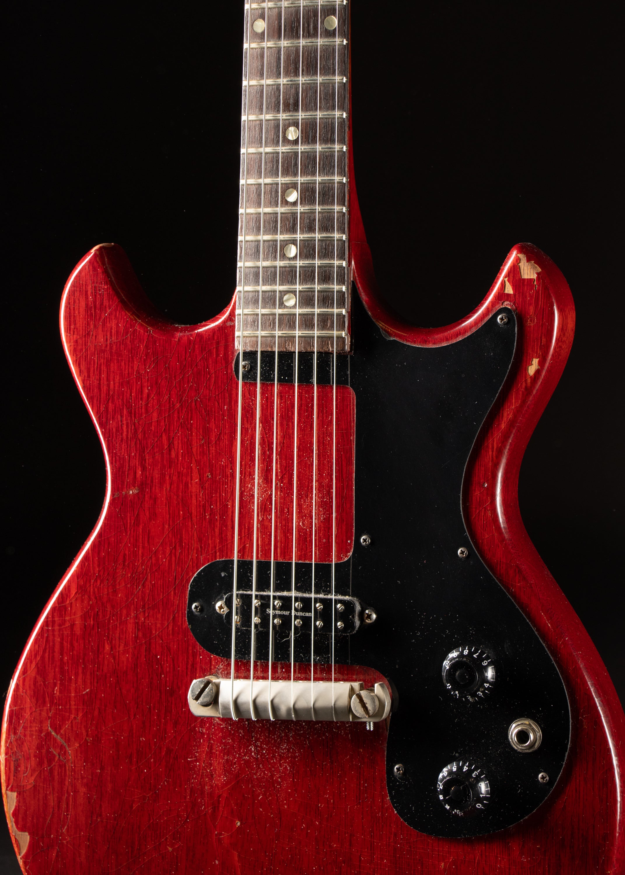 1965 Gibson Melody Maker Cherry – Music City Vintage Guitars