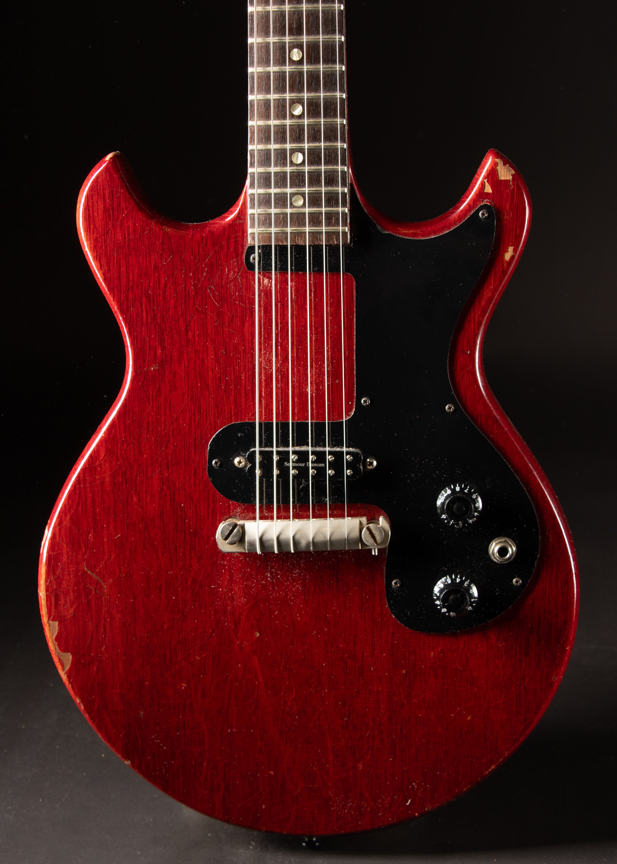 1965 Gibson Melody Maker Cherry – Music City Vintage Guitars