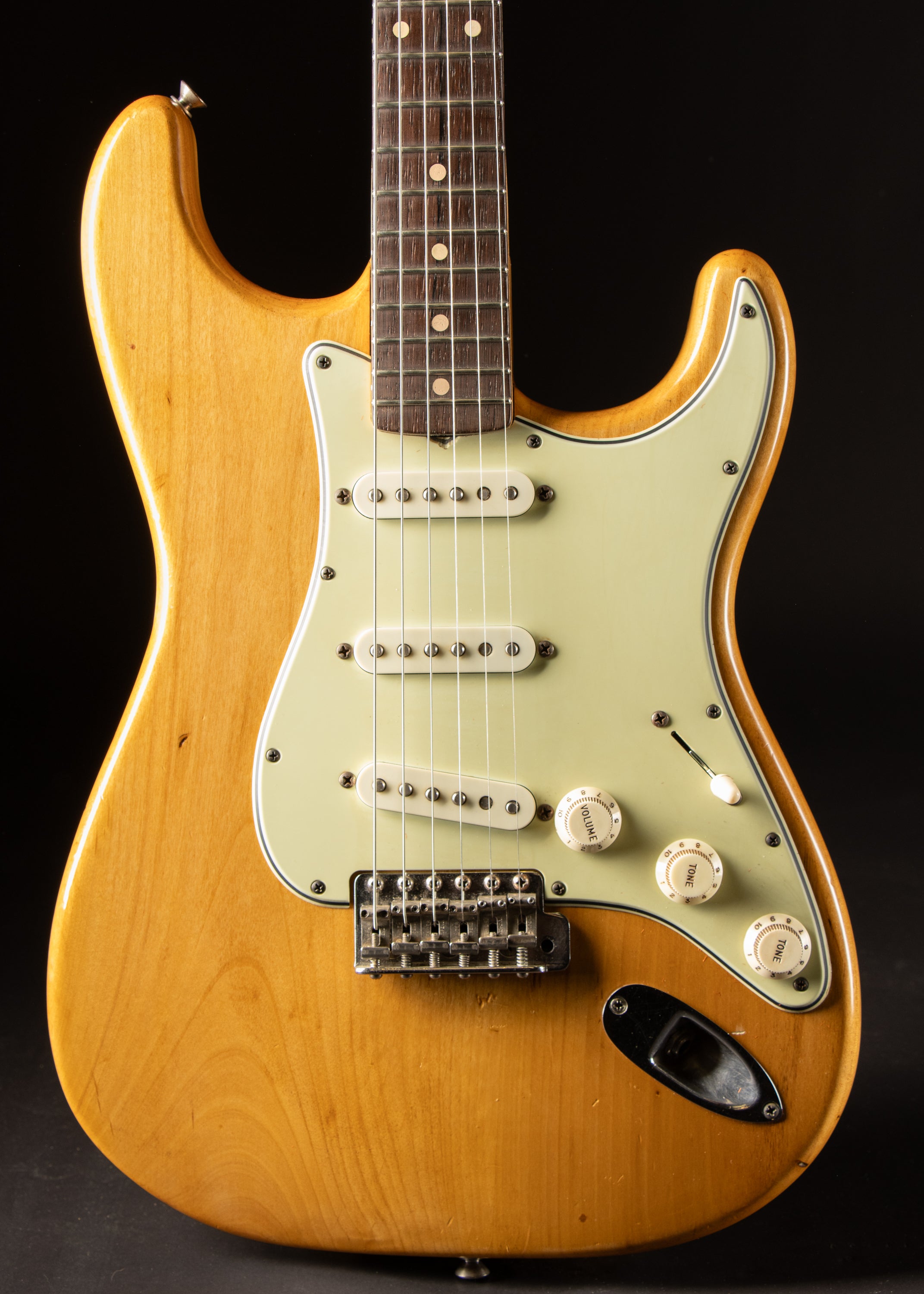 Fender　Stratocaster　60s 1960 Fender Stratocaster Refin Natural – Music City Vintage