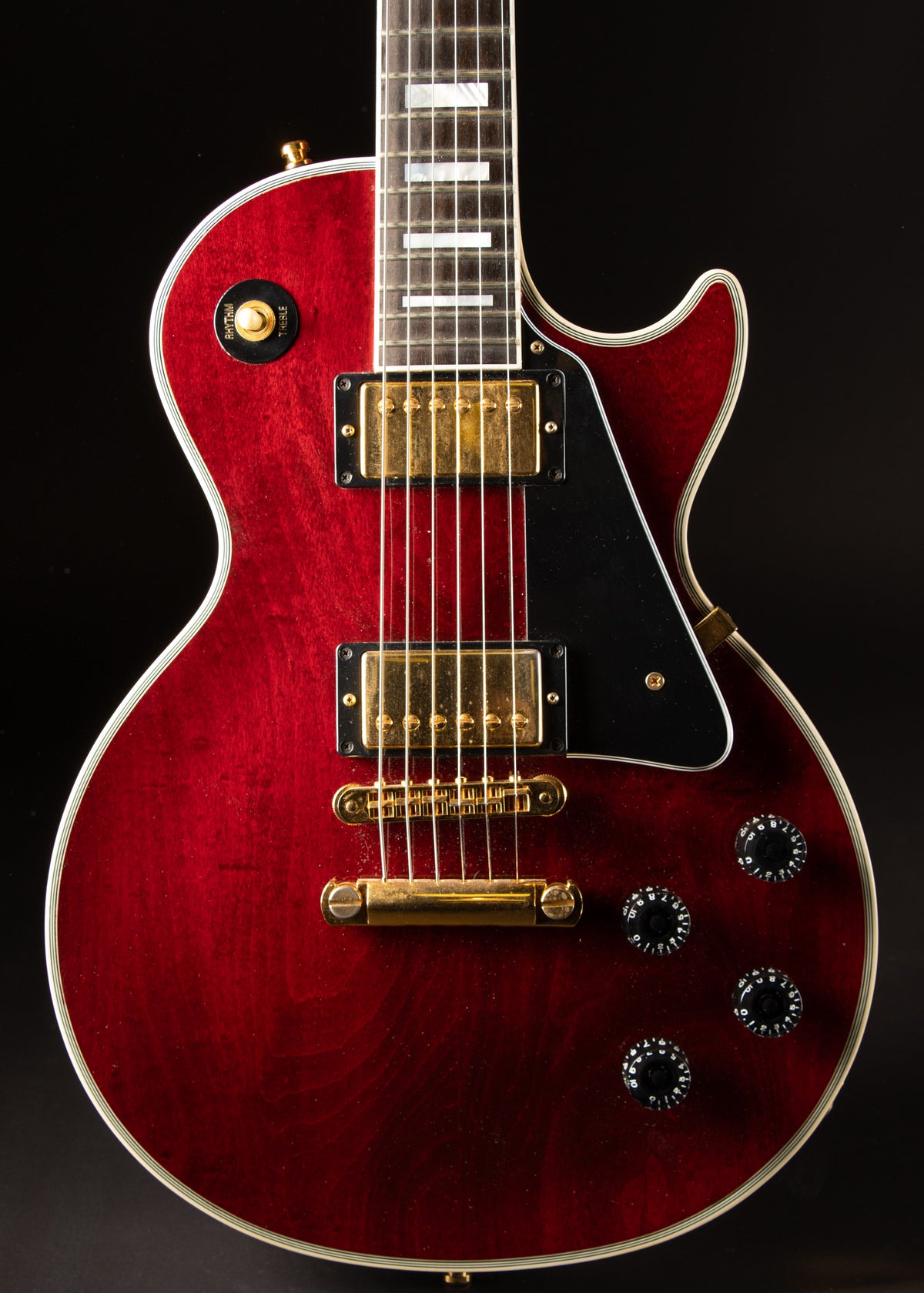 1997 Gibson Les Paul Custom Wine Red – Music City Vintage Guitars