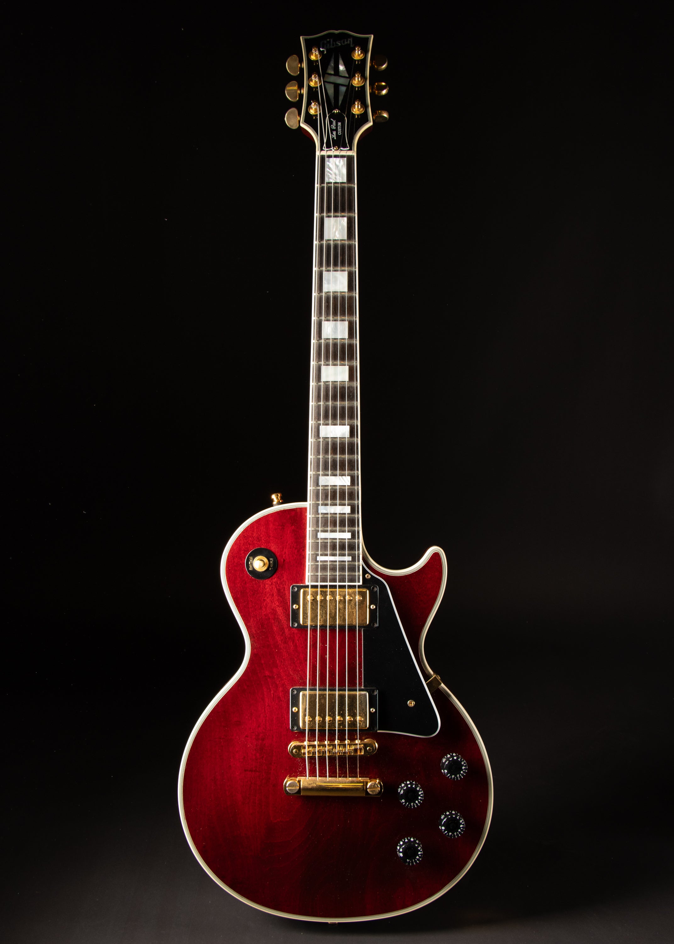 Gibson Les Paul Custom 1997年製 1997 Gibson Les Paul Custom Wine Red – Music City Vintage Guitars