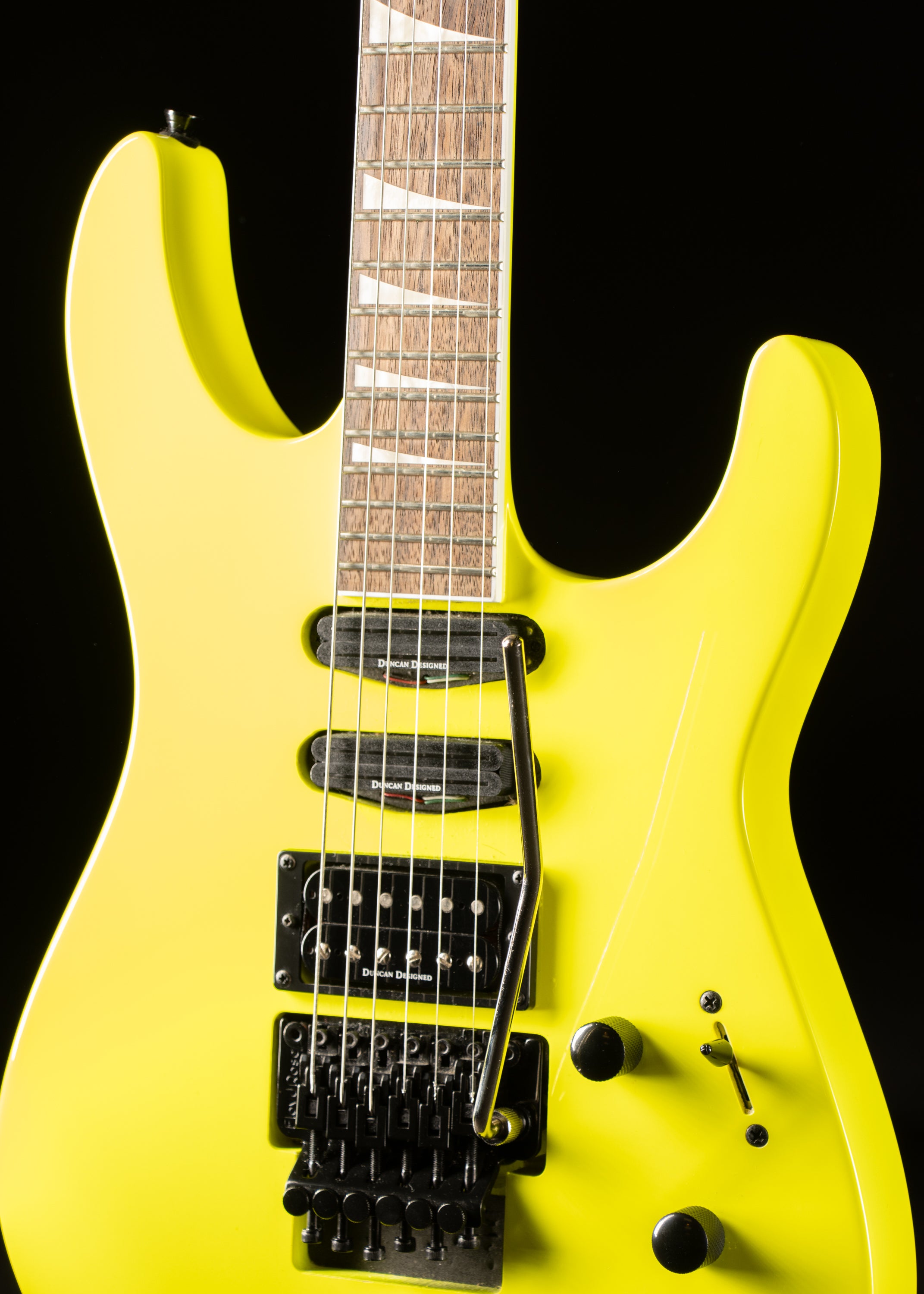 2019 Jackson SL3X Neon Yellow – Music City Vintage Guitars