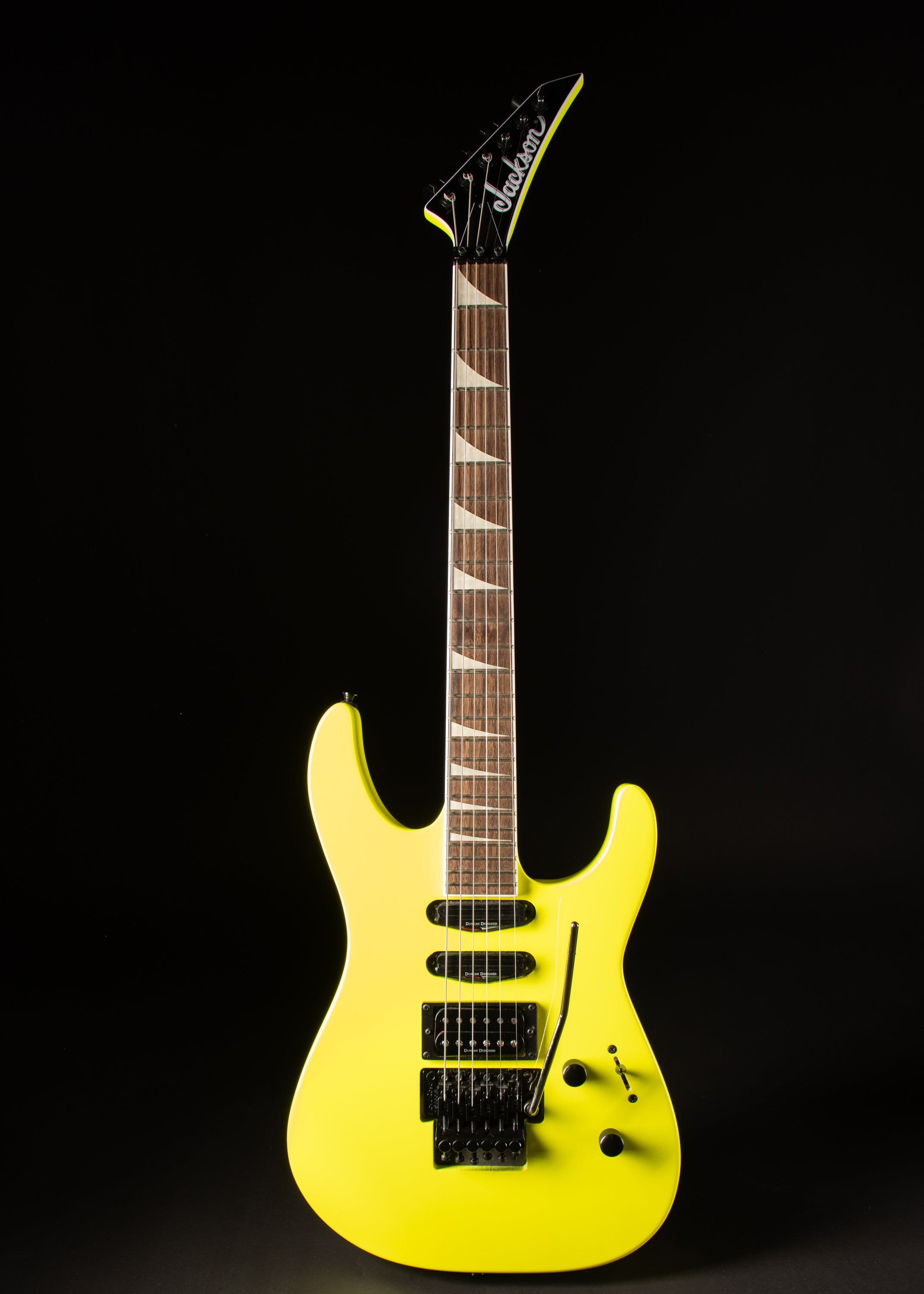 2019 Jackson SL3X Neon Yellow – Music City Vintage Guitars
