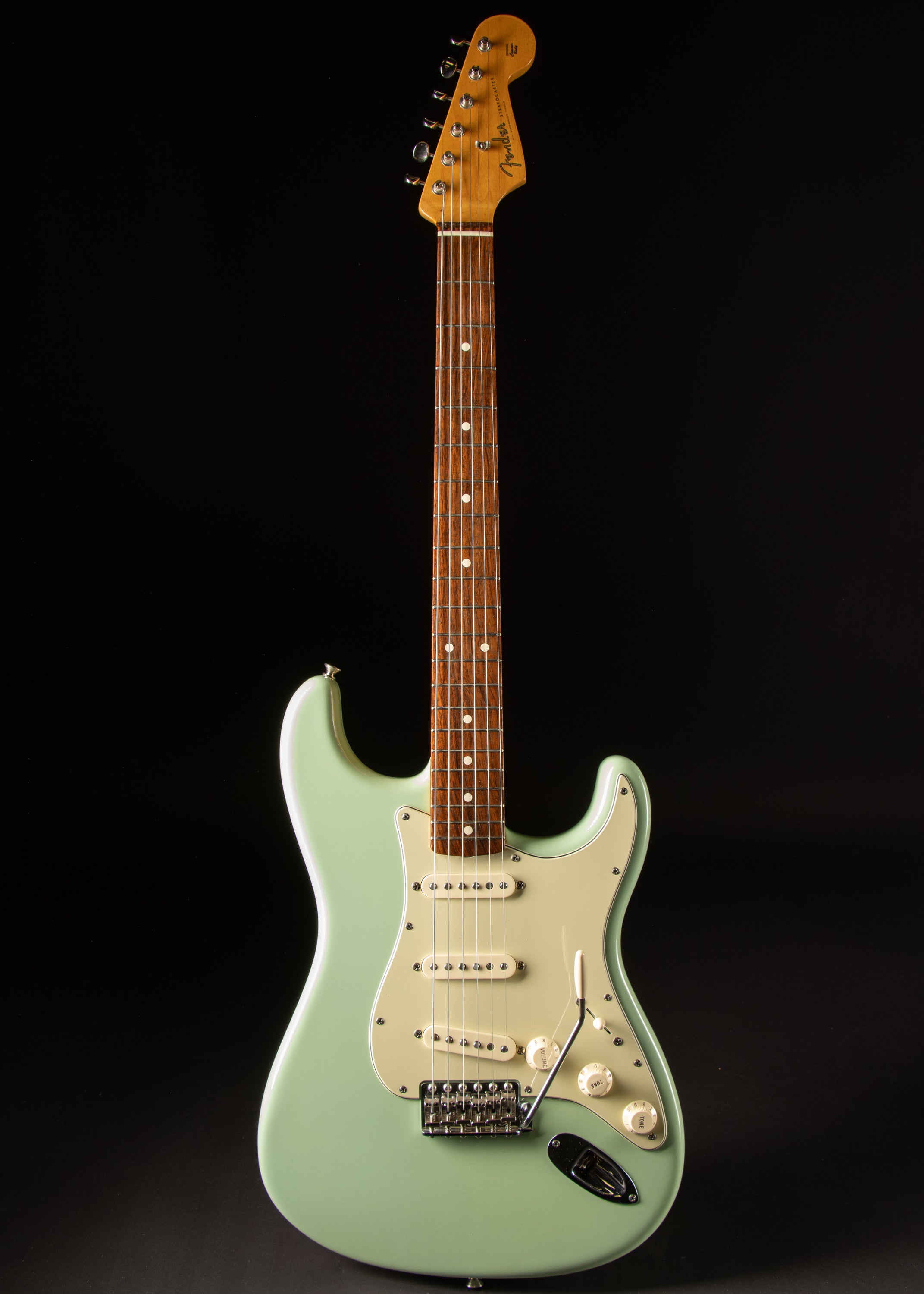 2008 Fender AVRI '62 Reissue Stratocaster Surf Green – Music City