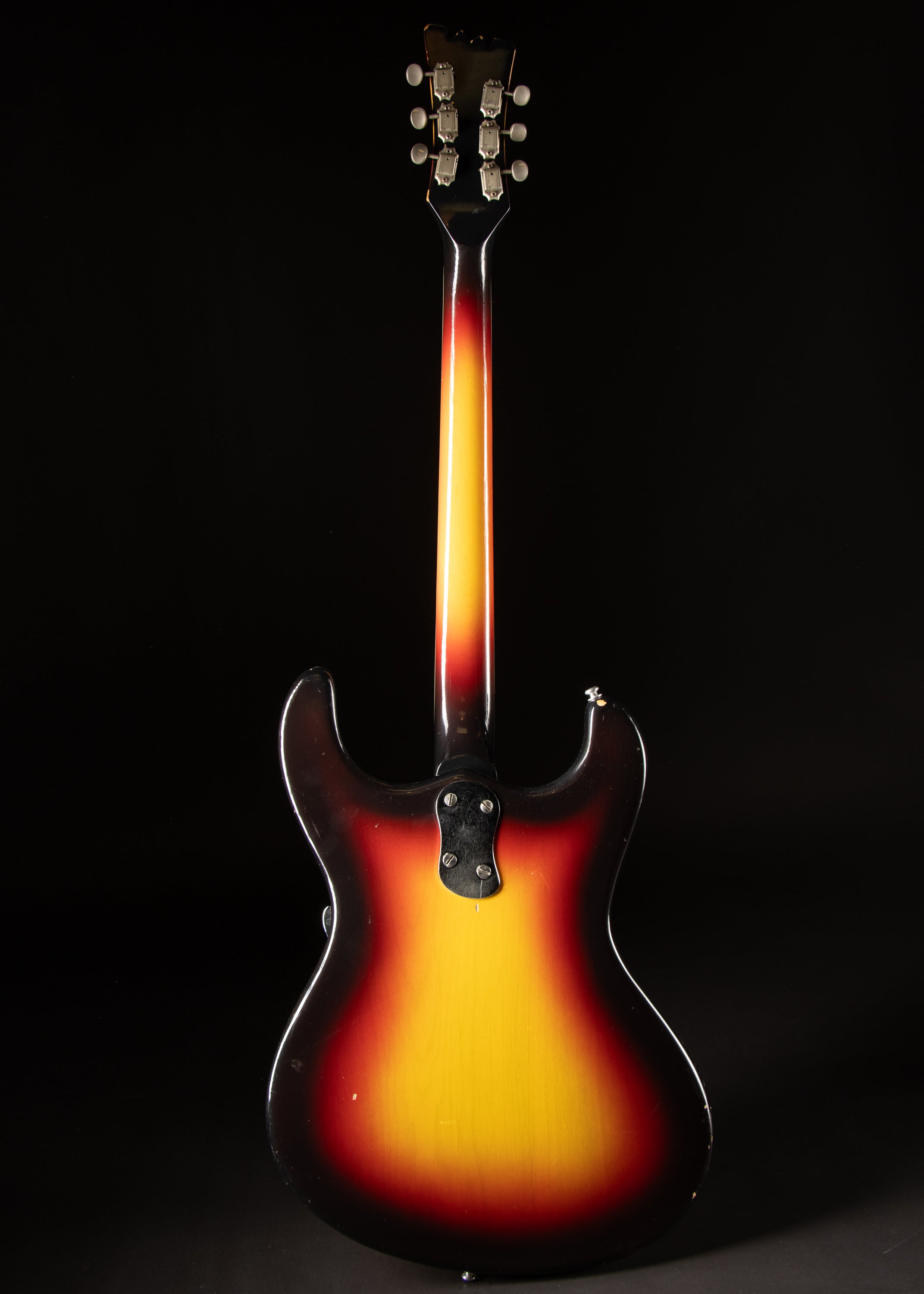 1980s Mosrite Ventures Model MIJ Sunburst – Music City Vintage Guitars