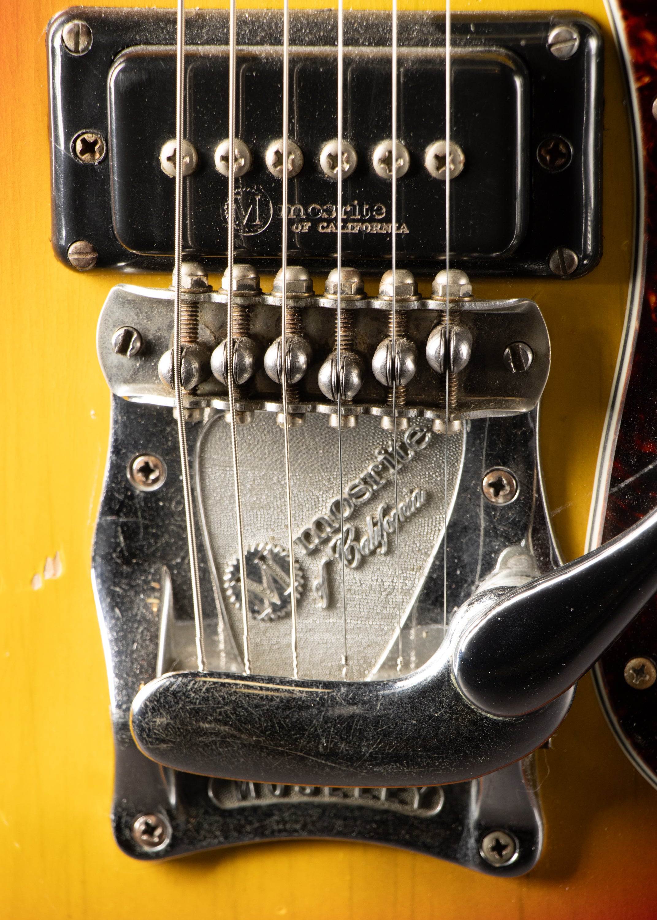 1980s Mosrite Ventures Model MIJ Sunburst – Music City Vintage Guitars
