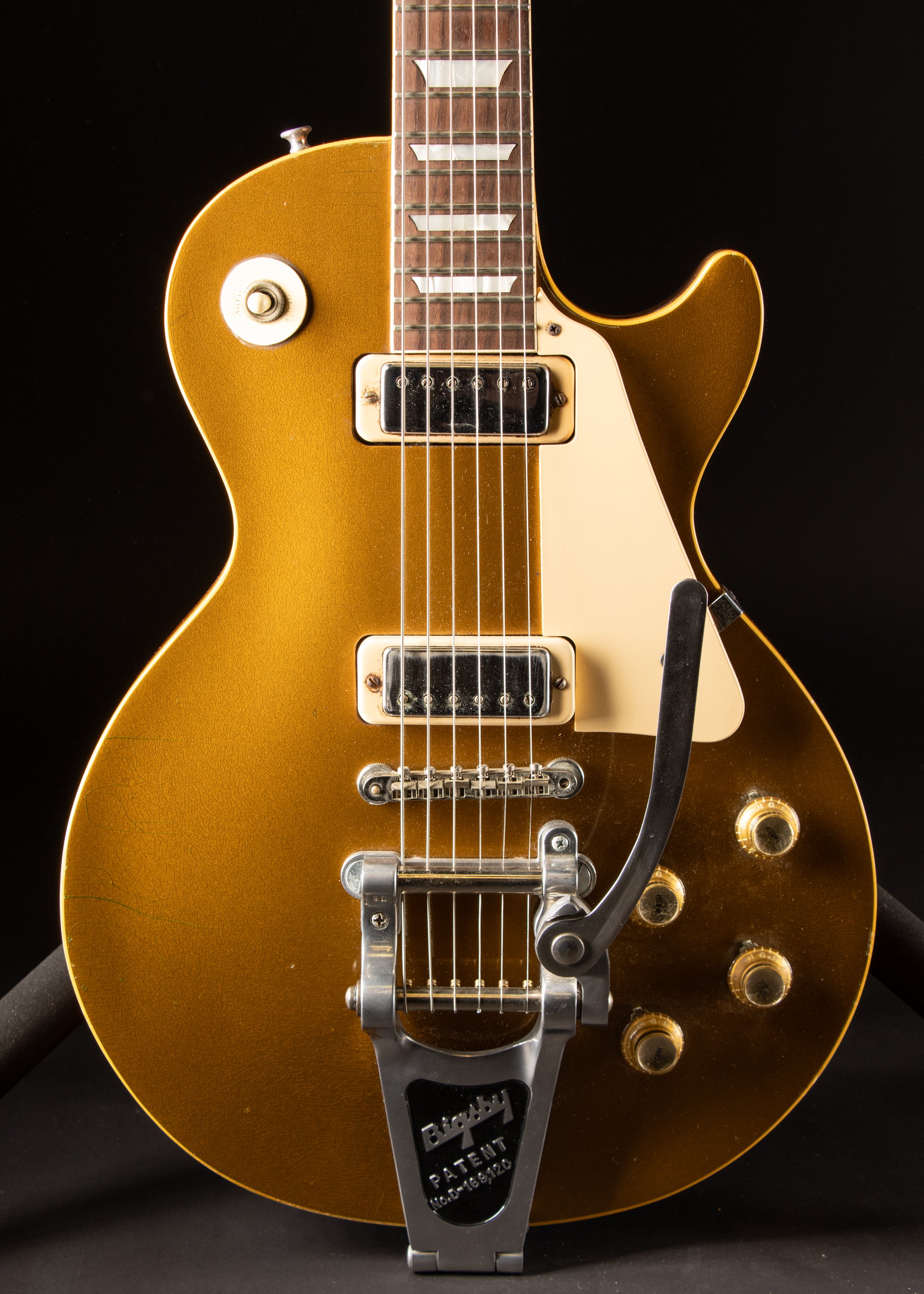 1971 Gibson Les Paul Deluxe Goldtop – Music City Vintage Guitars