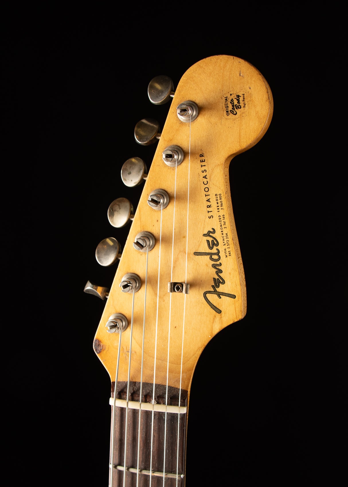 1962 Fender Stratocaster Fiesta Red Refin