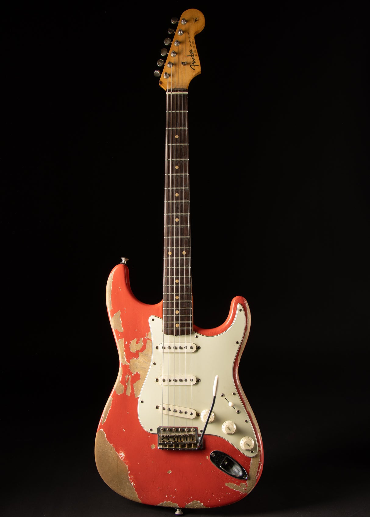 1962 Fender Stratocaster Fiesta Red Refin