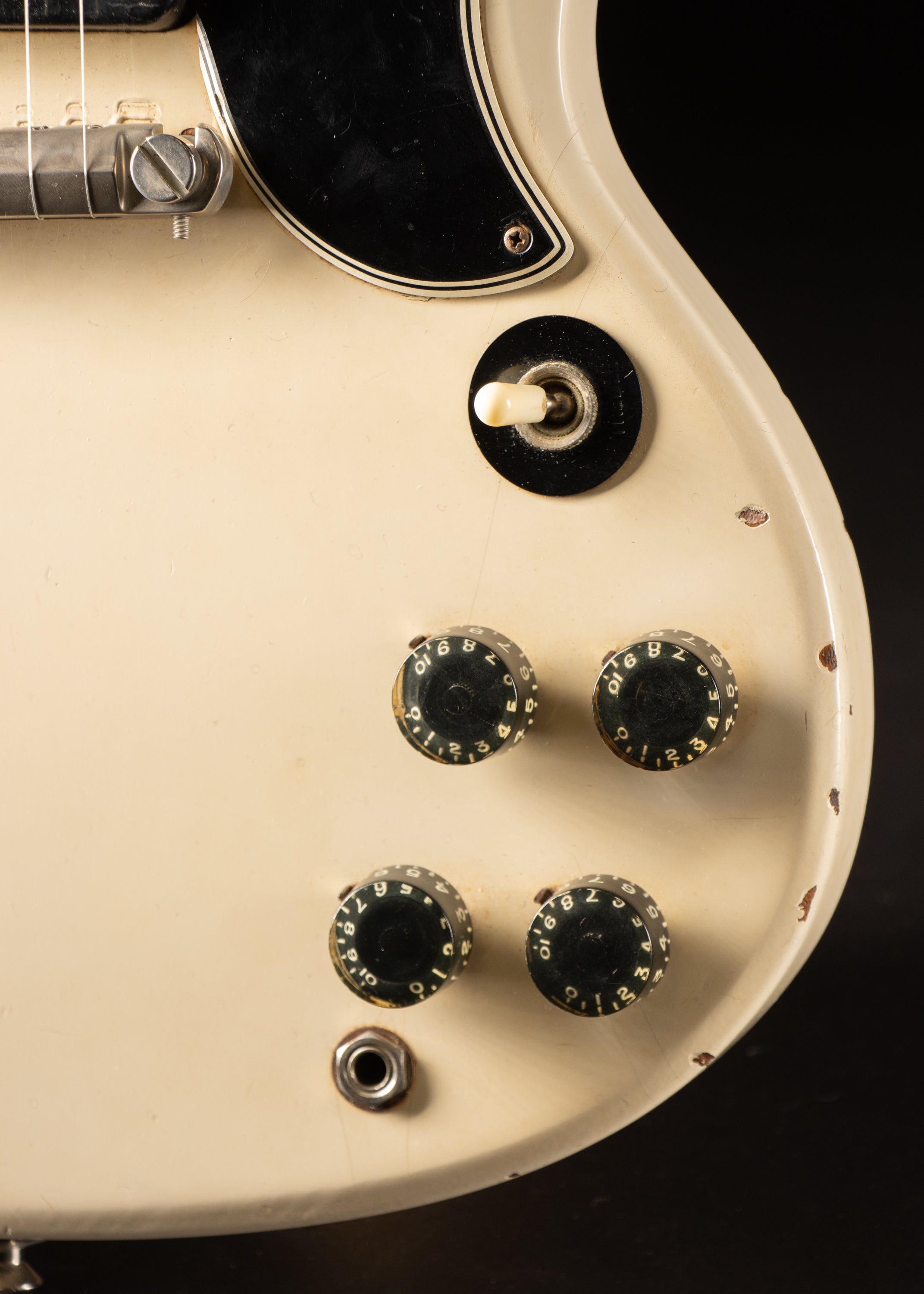 1963 Gibson SG Special Polaris White – Music City Vintage Guitars