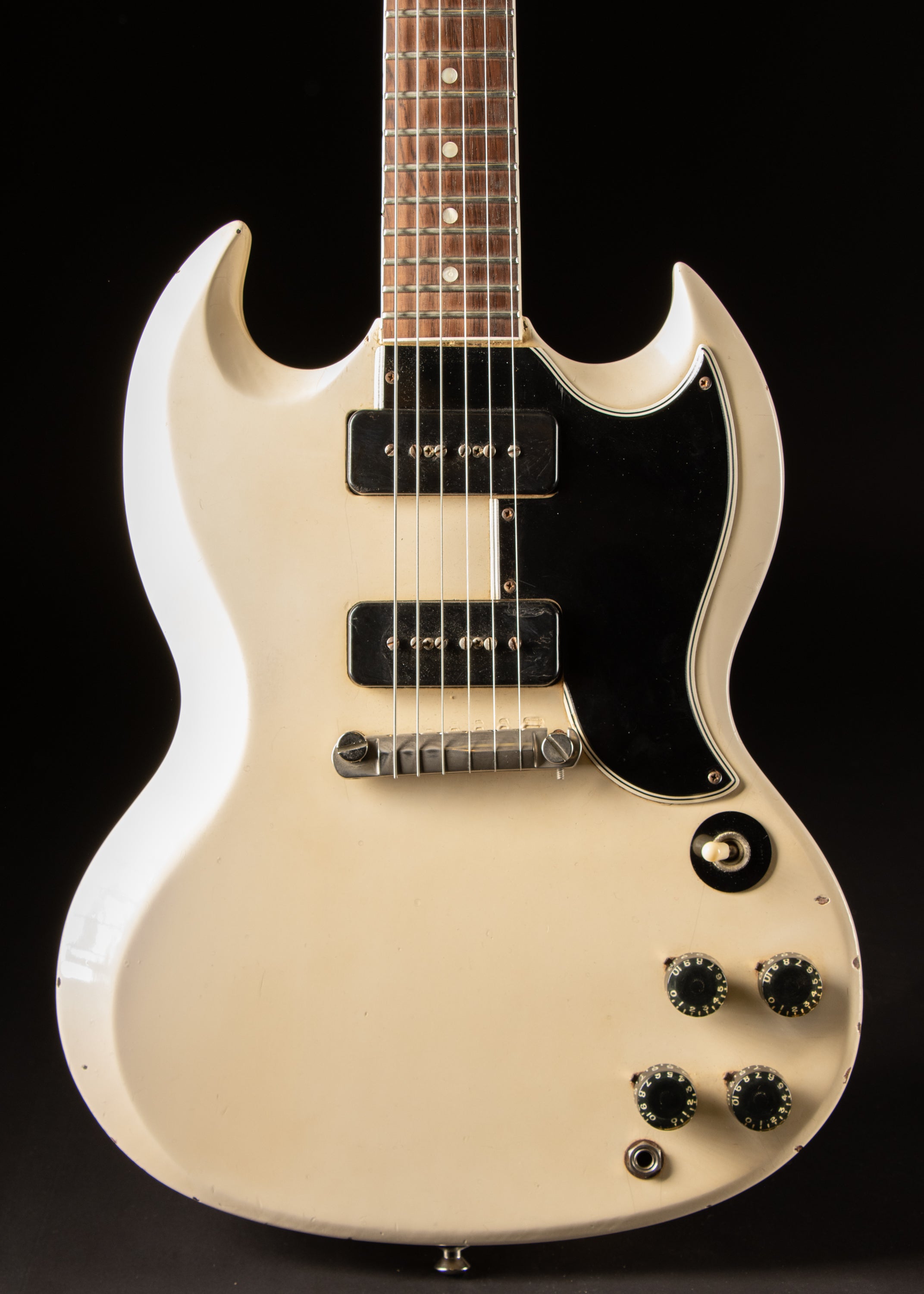 ギター Gibson SG Special 2011 white 2011 Gibson SG Special Dirty Fingers Limited Edition Alpine White