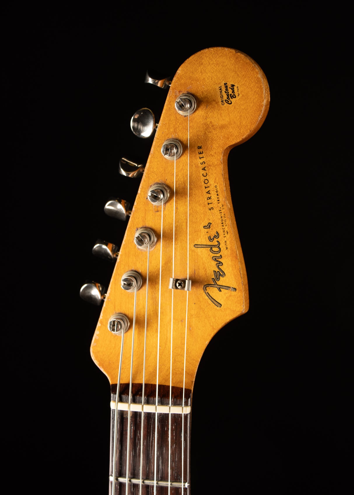 1961 Fender Stratocaster Fiesta Red Refin