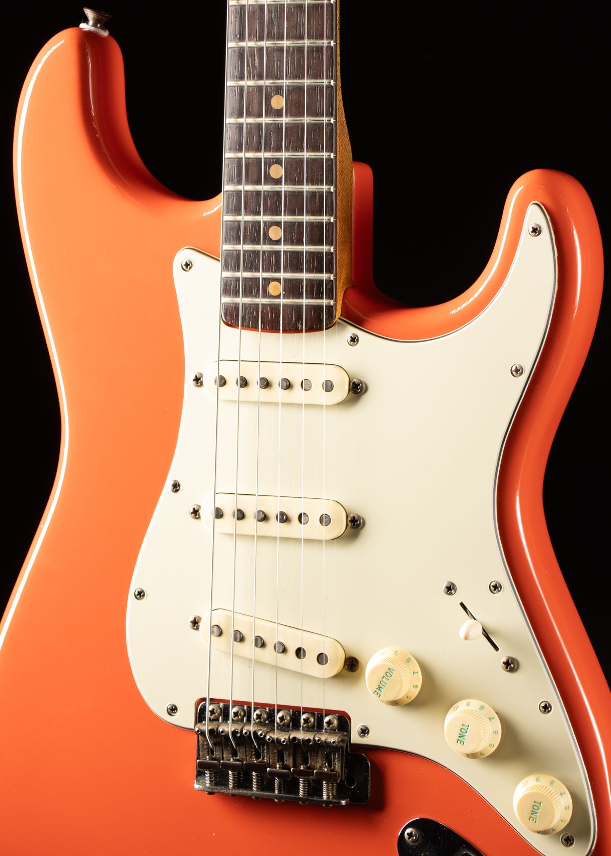 1961 Fender Stratocaster Fiesta Red Refin