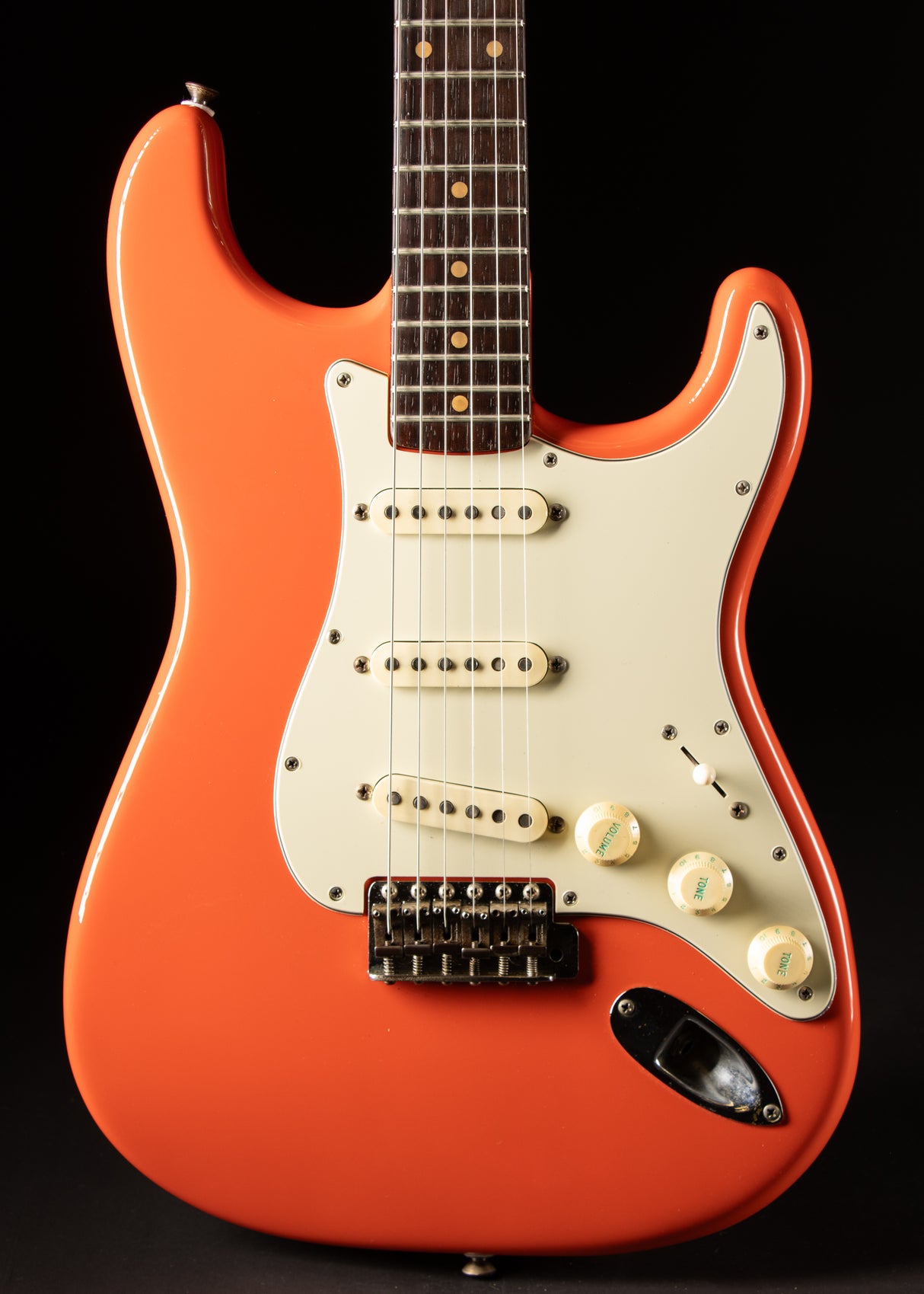 1961 Fender Stratocaster Fiesta Red Refin