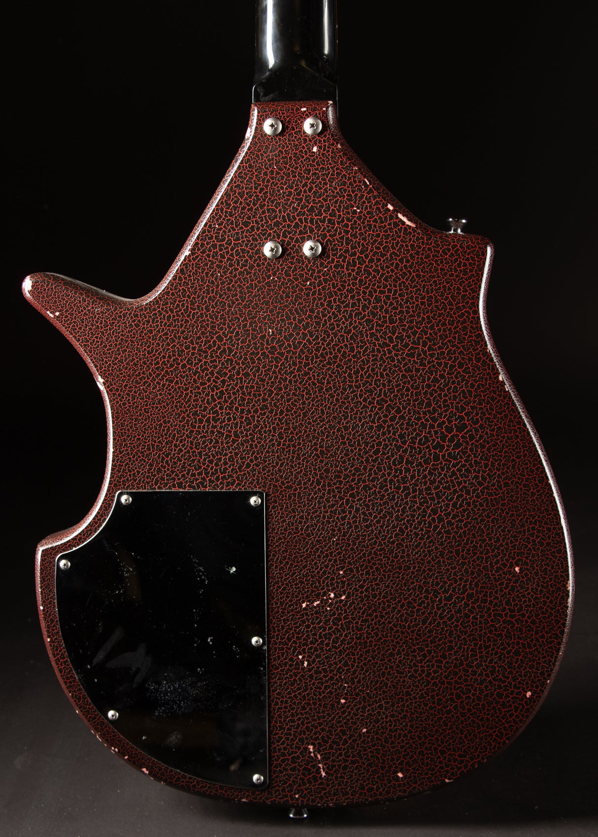 Jerry Jones Sitar Red/Black Crackle