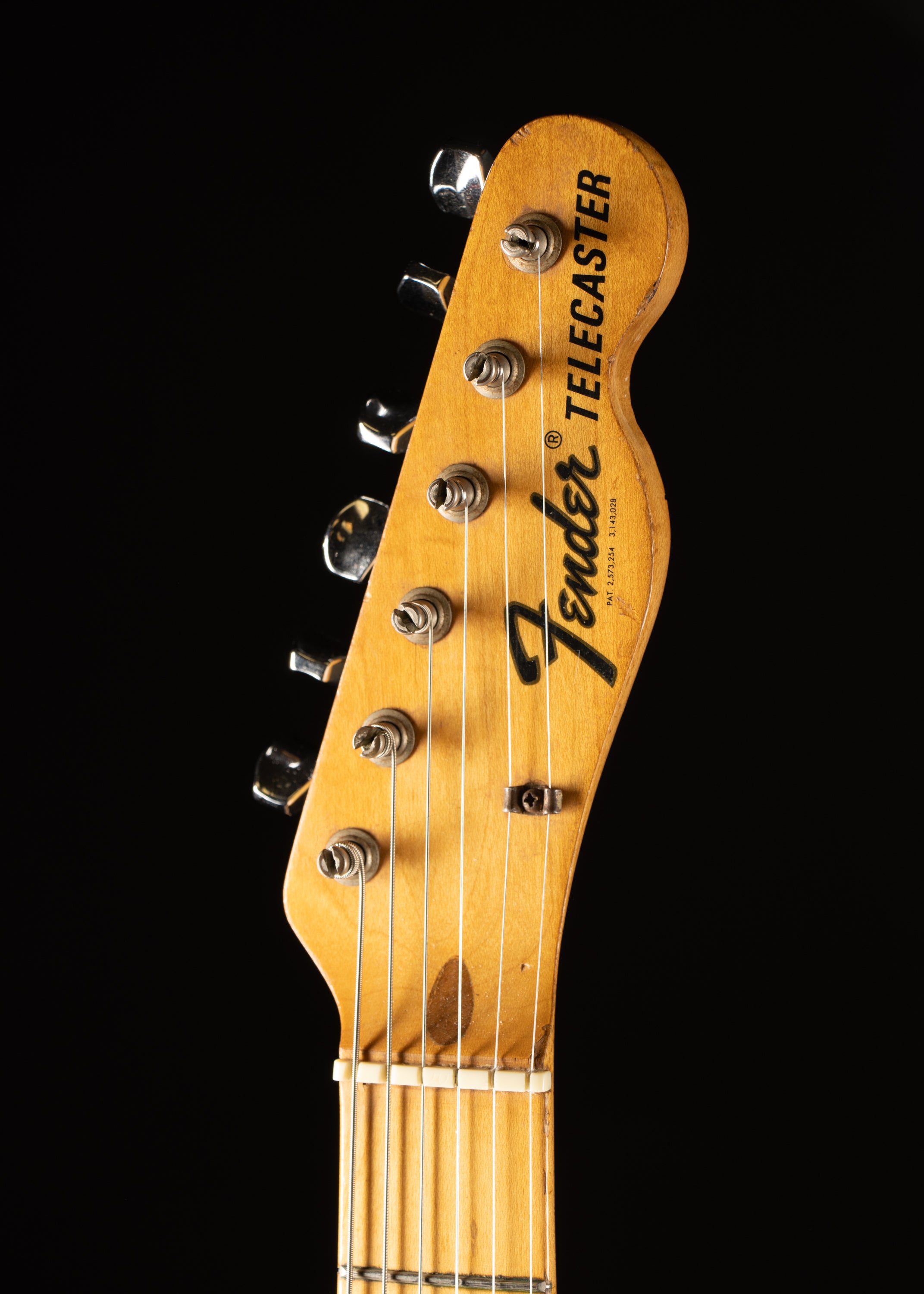 1969 Fender Telecaster Natural Refin – Music City Vintage Guitars