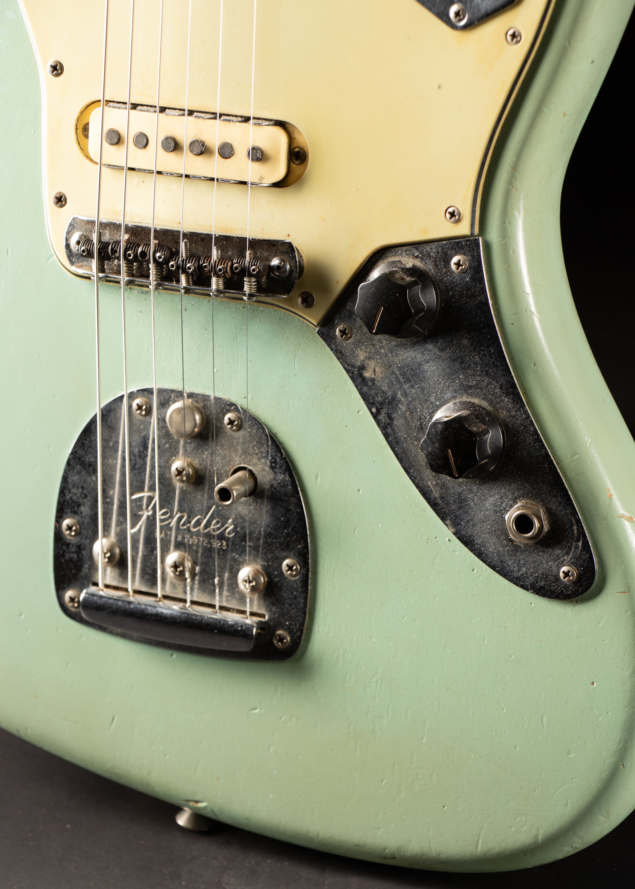 1964 Fender Jaguar Sonic Blue Refin – Music City Vintage Guitars