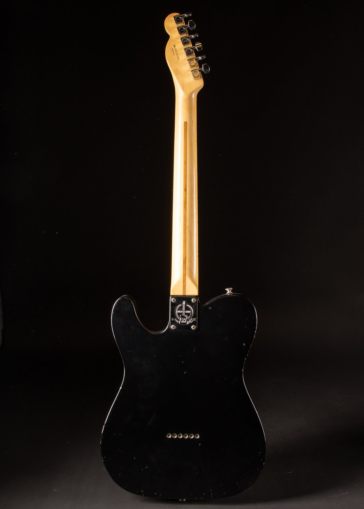 Telecaster Back Route 2011 Fender Highway One Telecaster Black – Music City Vintage Guitars