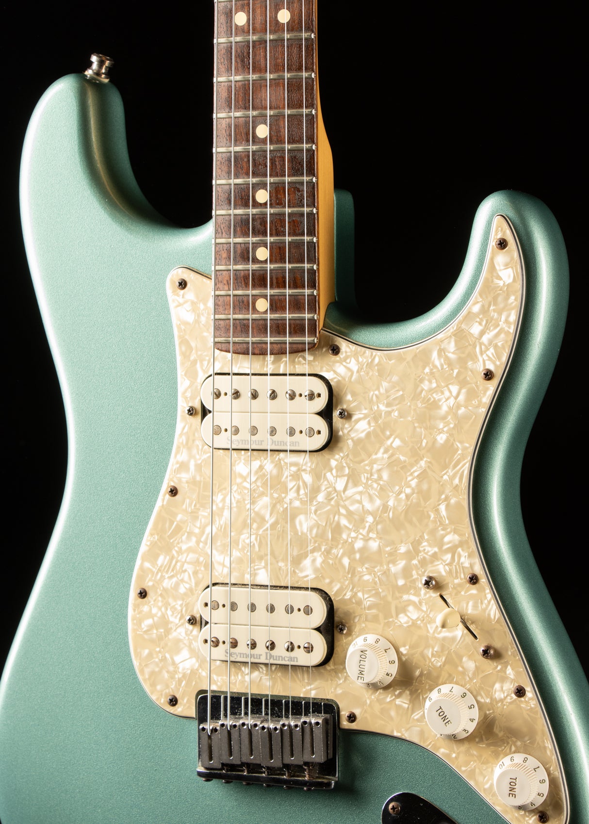 2001 Fender Fat Strat Ice Blue