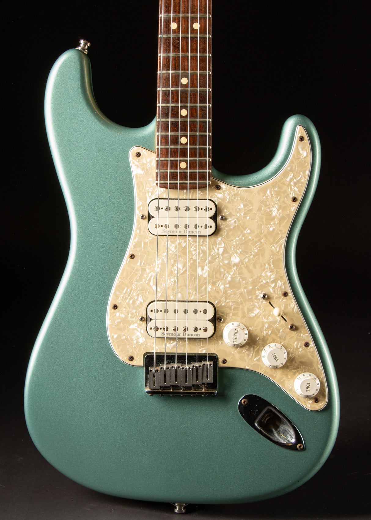 2001 Fender Fat Strat Ice Blue