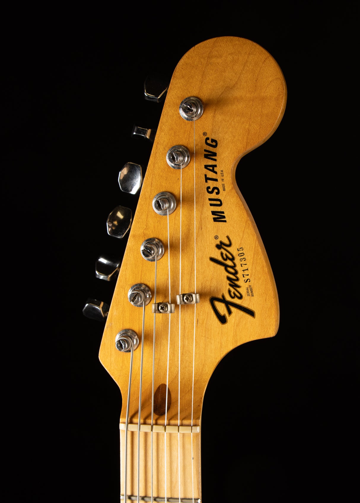 1977 Fender Mustang Natural