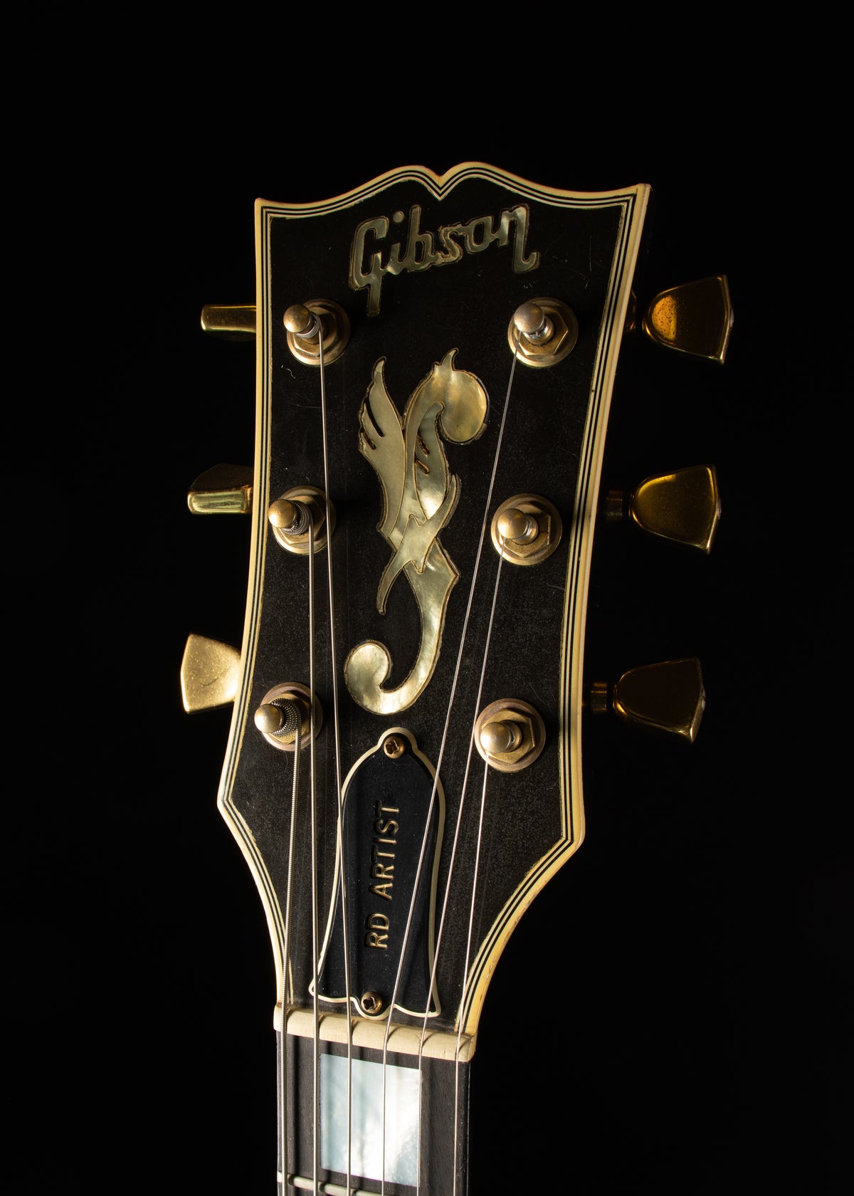 Gibson Rd Baritone 1977 Gibson RD Artist Ebony – Music City Vintage Guitars