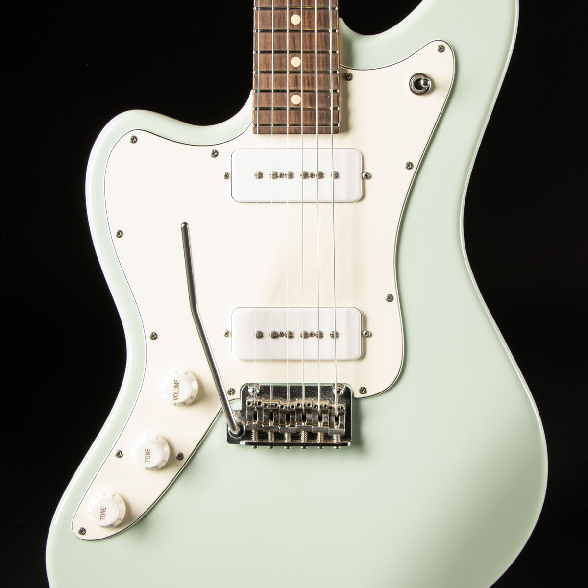 Recent Suhr JM Pro Sonic Blue Lefty – Music City Vintage Guitars