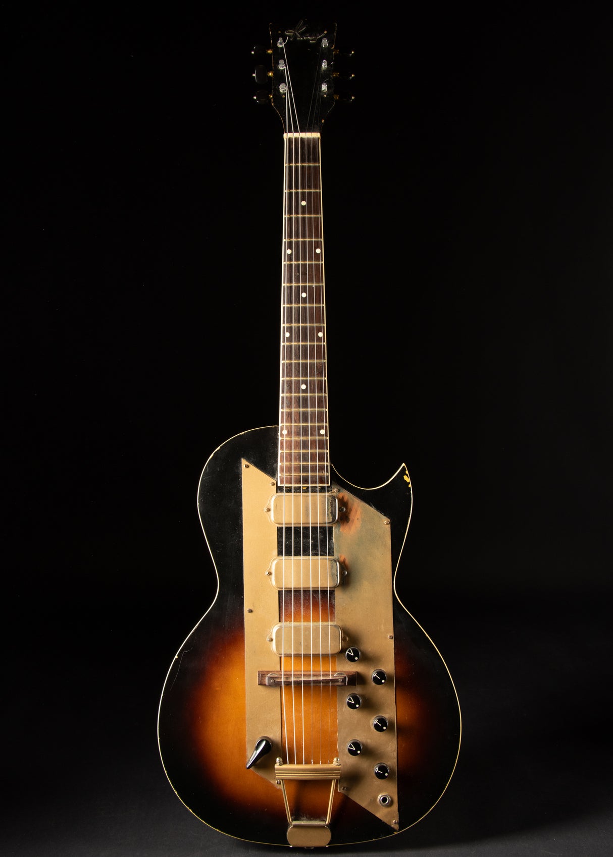 1960s Kay Value Leader Sunburst w/gig bag