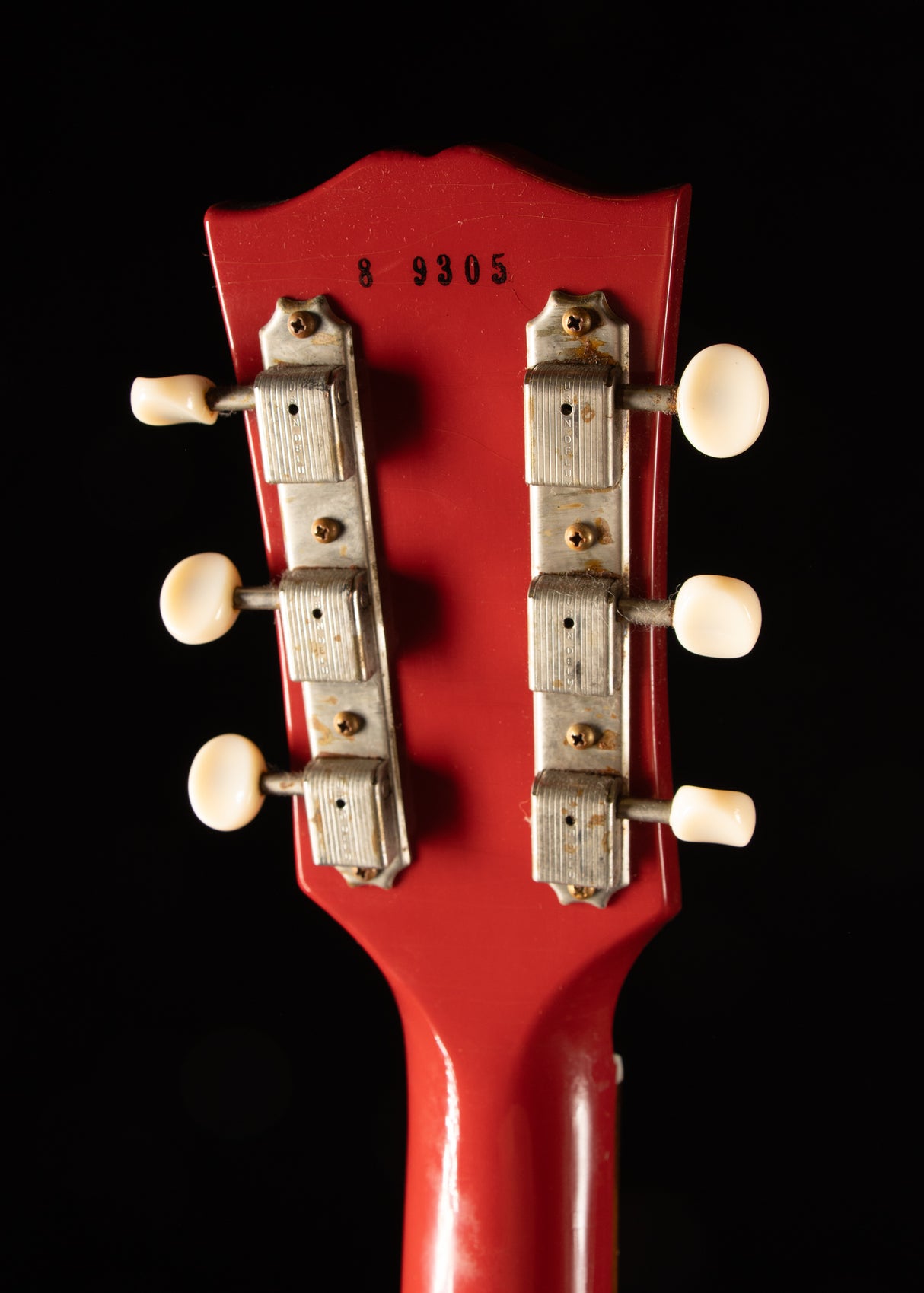 2018 Gibson Custom '59 Les Paul Junior Doublecut Cardinal Red Lightly Aged
