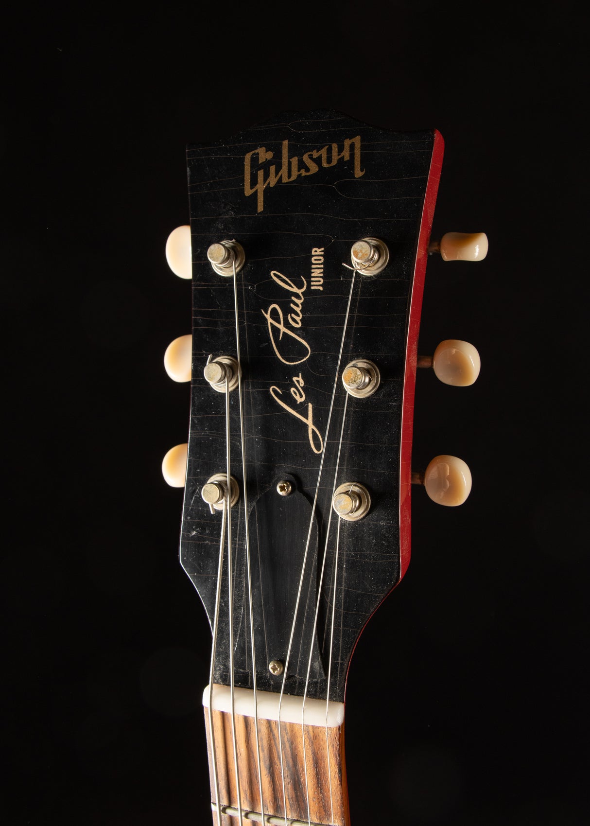 2018 Gibson Custom '59 Les Paul Junior Doublecut Cardinal Red Lightly Aged