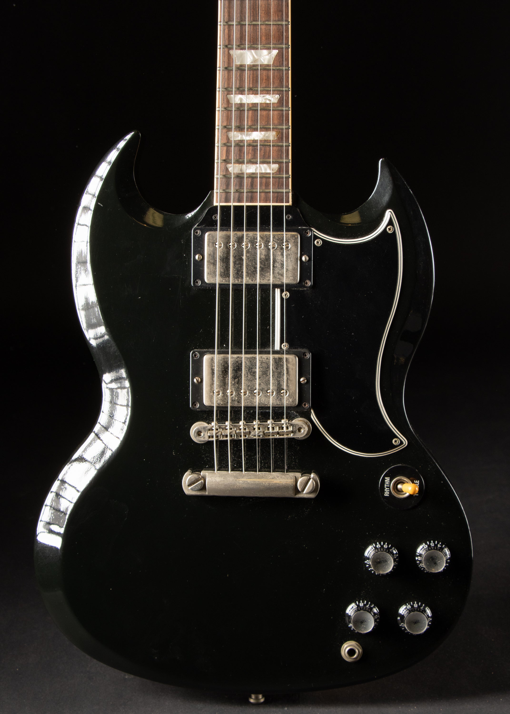 1995 Gibson Custom SG '61 Reissue Ebony – Music City Vintage Guitars