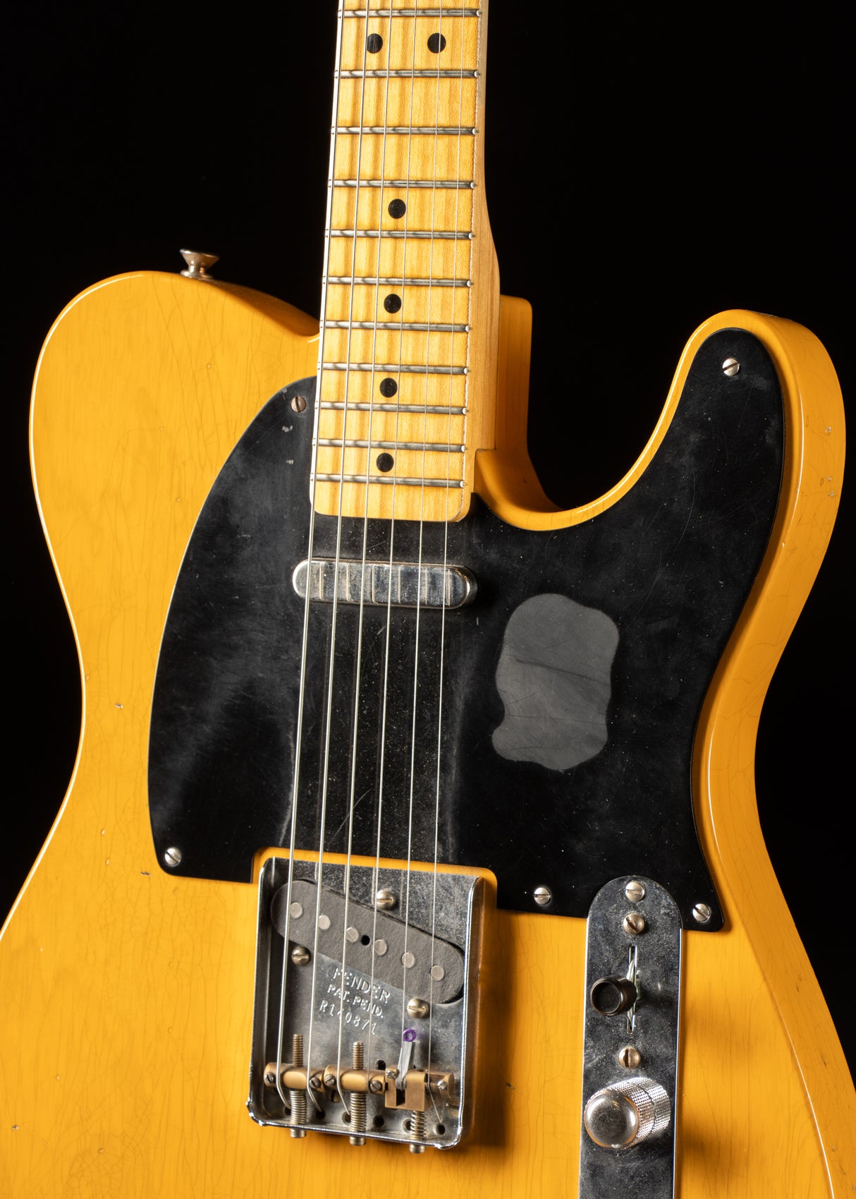 2024 Fender Custom Shop 1952 Telecaster Journeyman Relic Butterscotch w/Glaser Bender