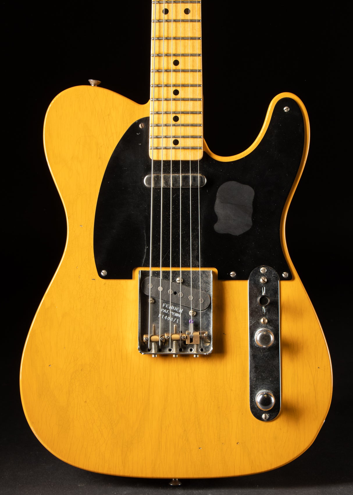 2024 Fender Custom Shop 1952 Telecaster Journeyman Relic Butterscotch w/Glaser Bender