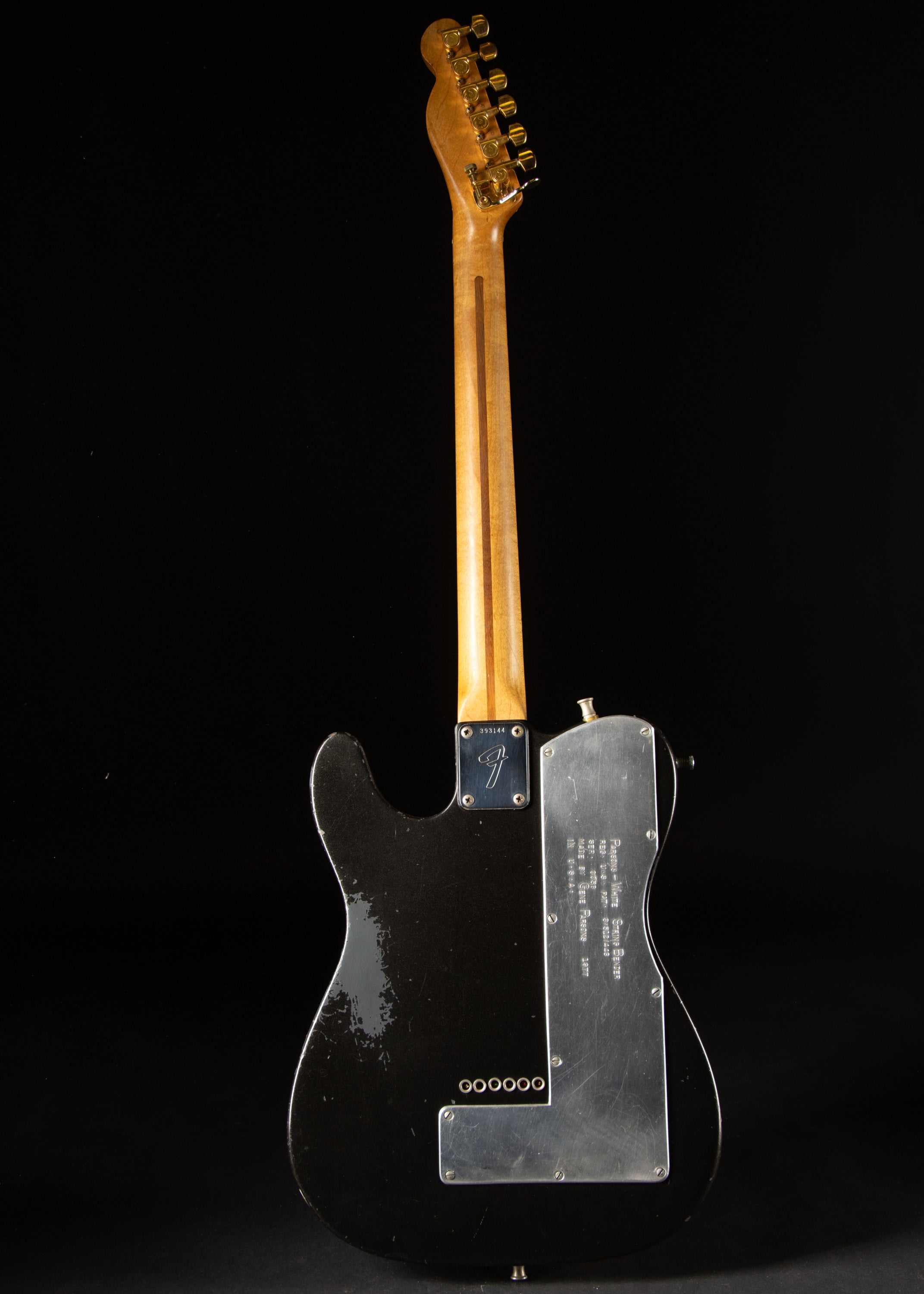 1973 Fender Telecaster Black w/ Gene Parsons String Bender – Music