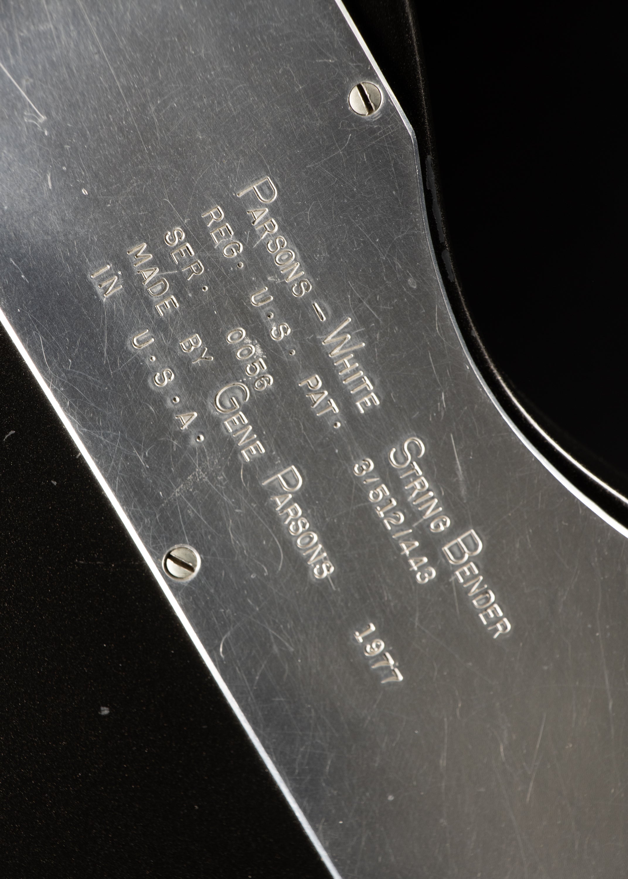 1973 Fender Telecaster Black w/ Gene Parsons String Bender – Music