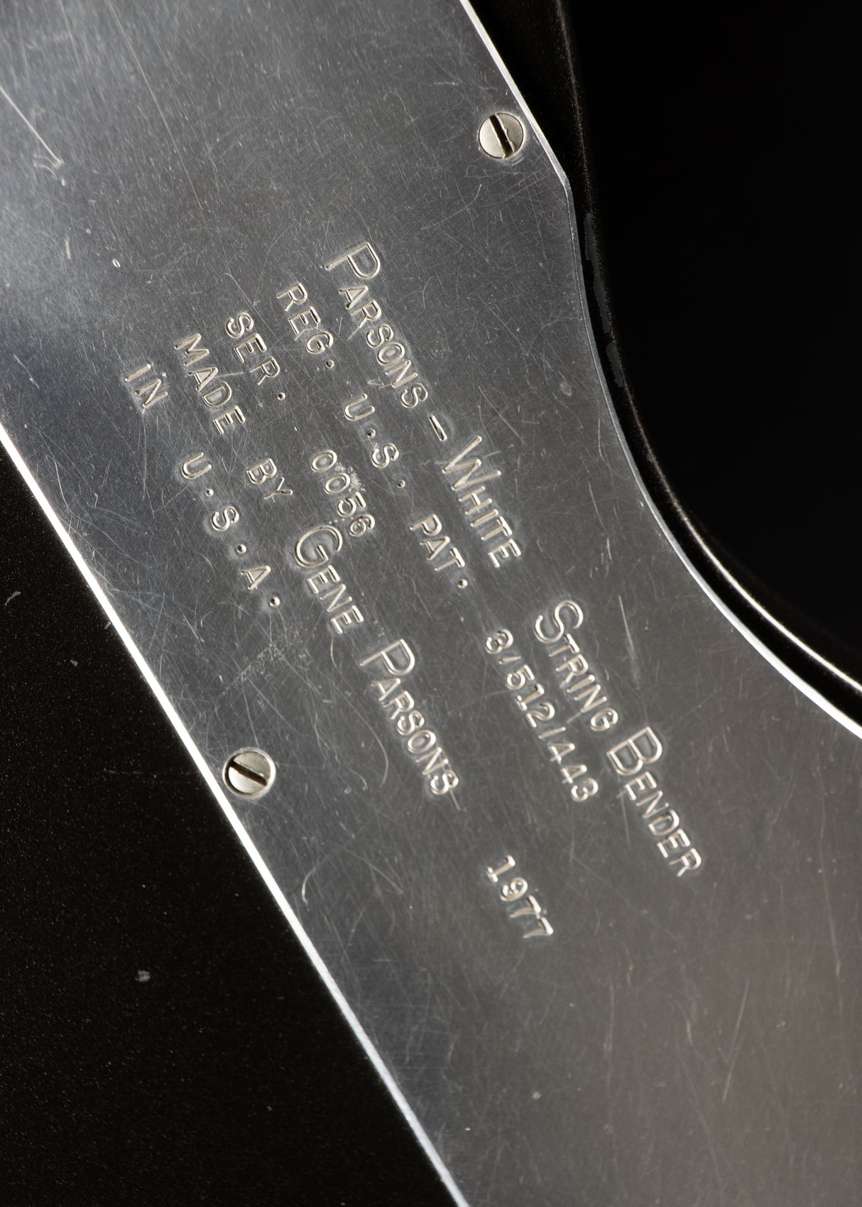 1973 Fender Telecaster Black w/ Gene Parsons String Bender