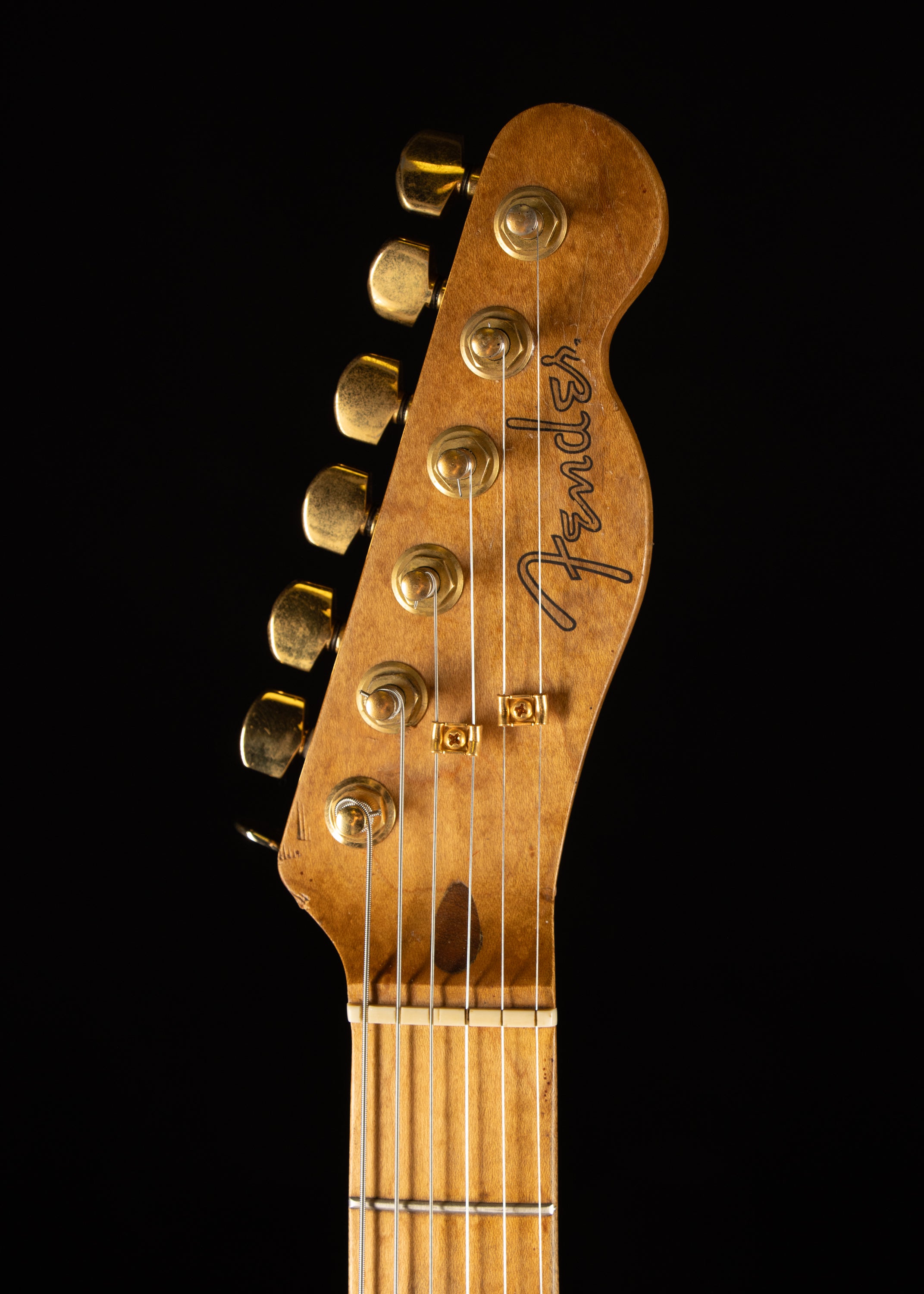 1973 Fender Telecaster Black w/ Gene Parsons String Bender – Music