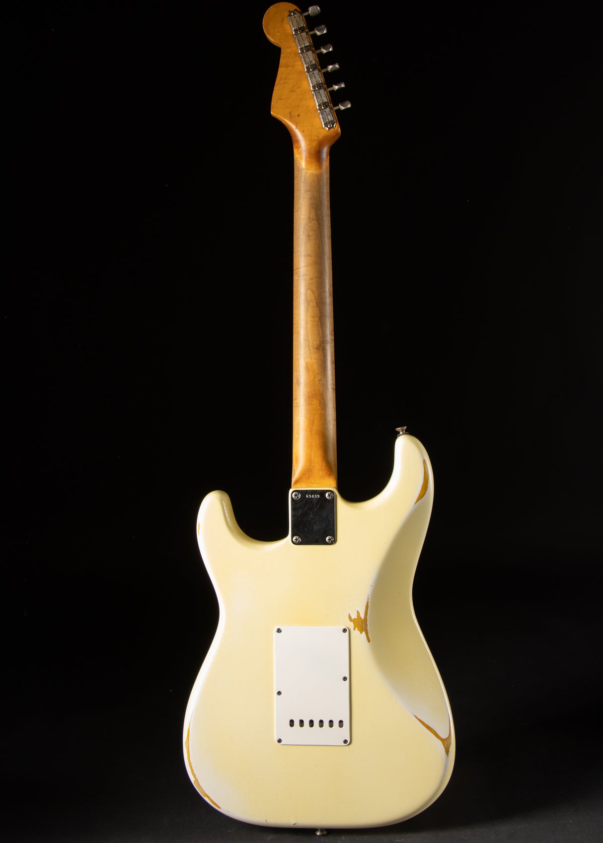 1961 Fender Stratocaster Olympic White Refin