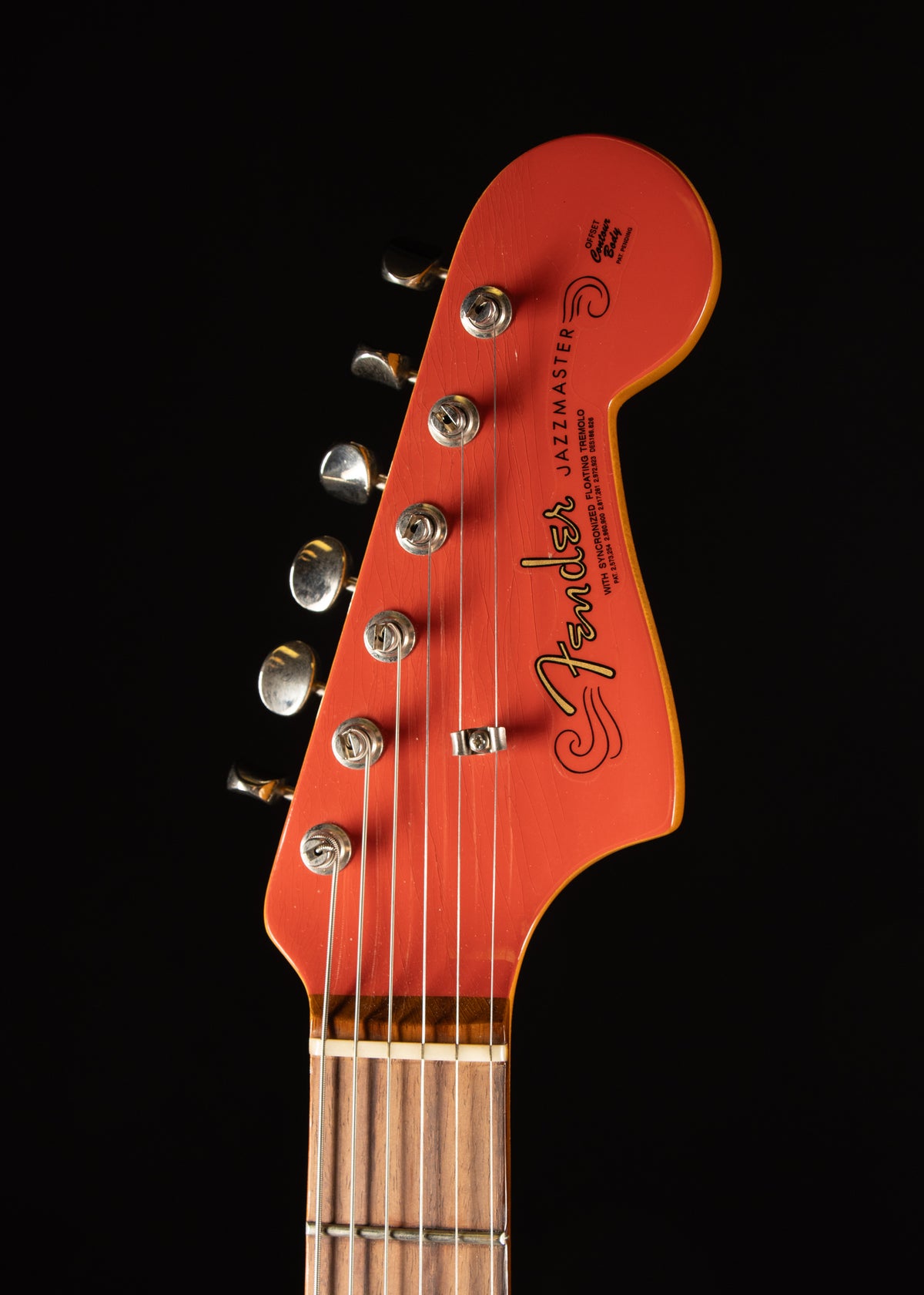 2022 Fender Jazzmaster 62 Reissue "Thin Skin" Fiesta Red