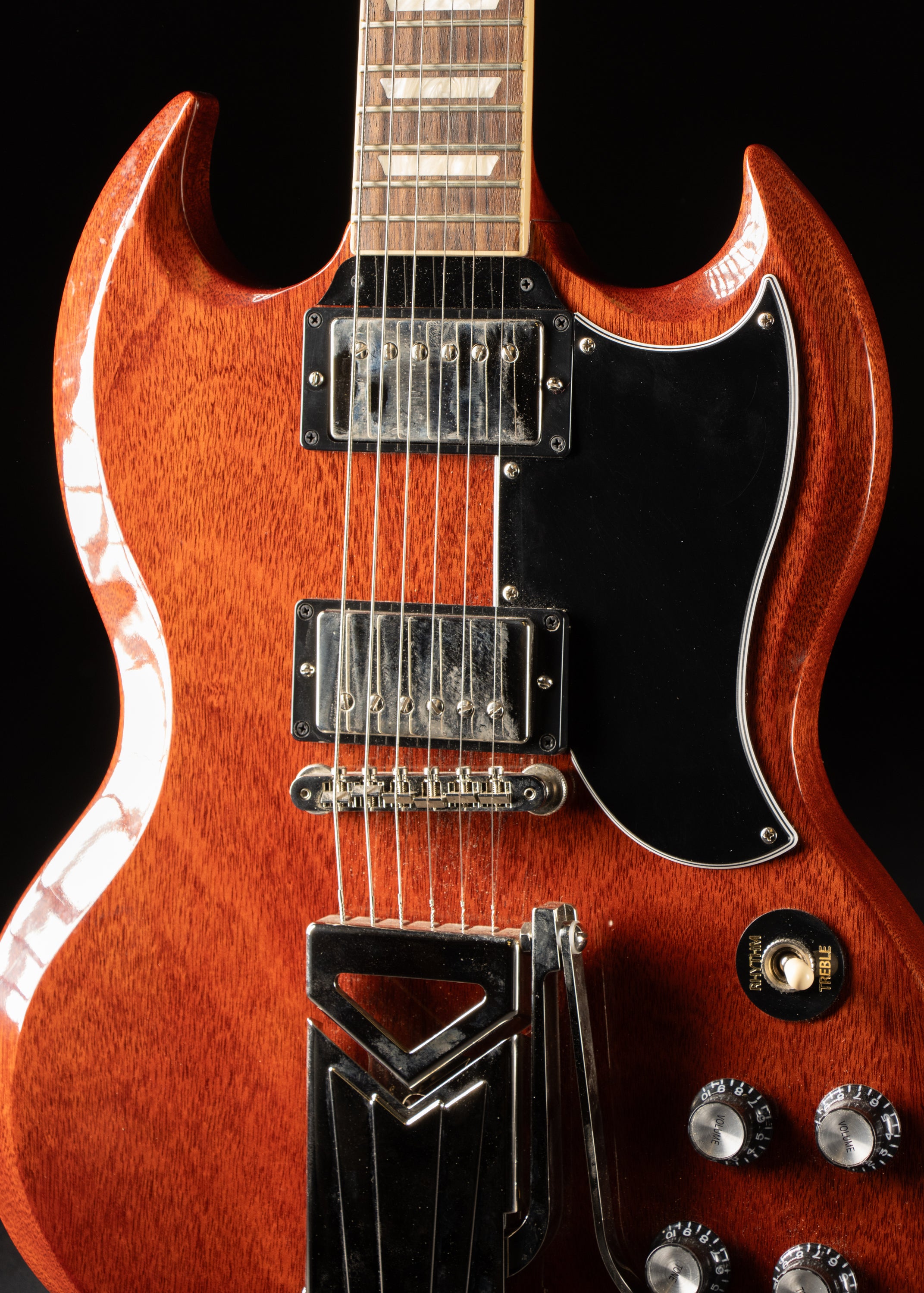 2021 Gibson SG '61 Reissue Sideweays Vibrola – Music City Vintage