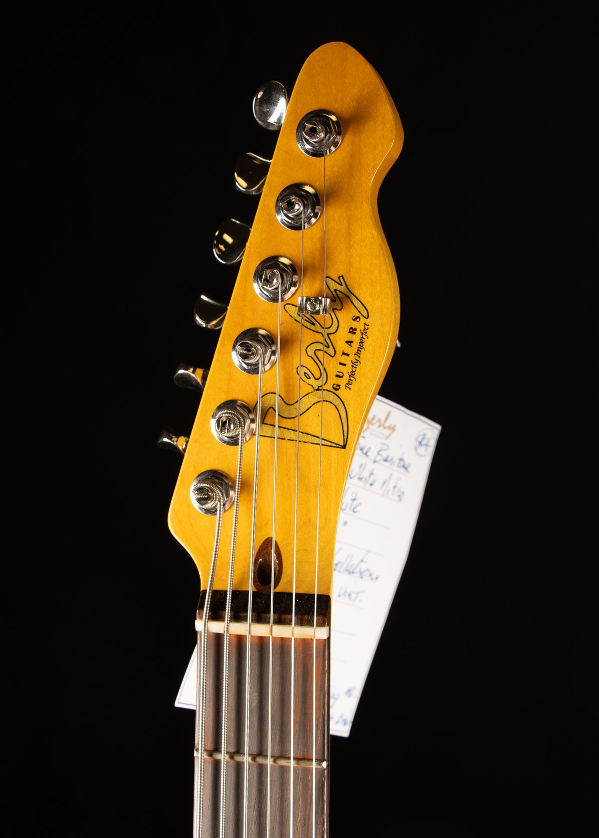 New Berly Berlytone Baritone Antique White Blonde Nitro Finish