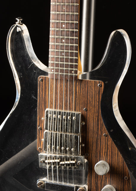 1970s Univox Lucite Dan Armstrong Clone