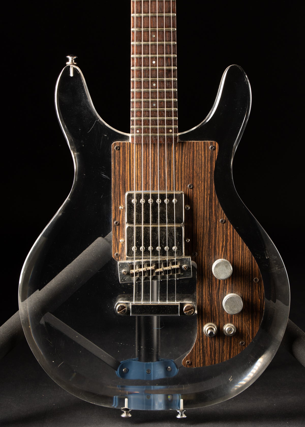 1970s Univox Lucite Dan Armstrong Clone