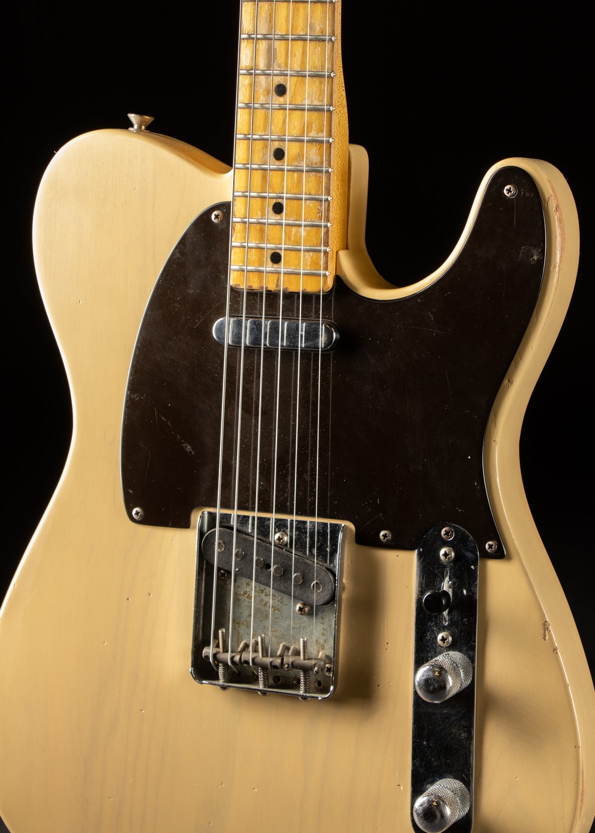 1954 Fender Telecaster Blackguard Blonde Refin