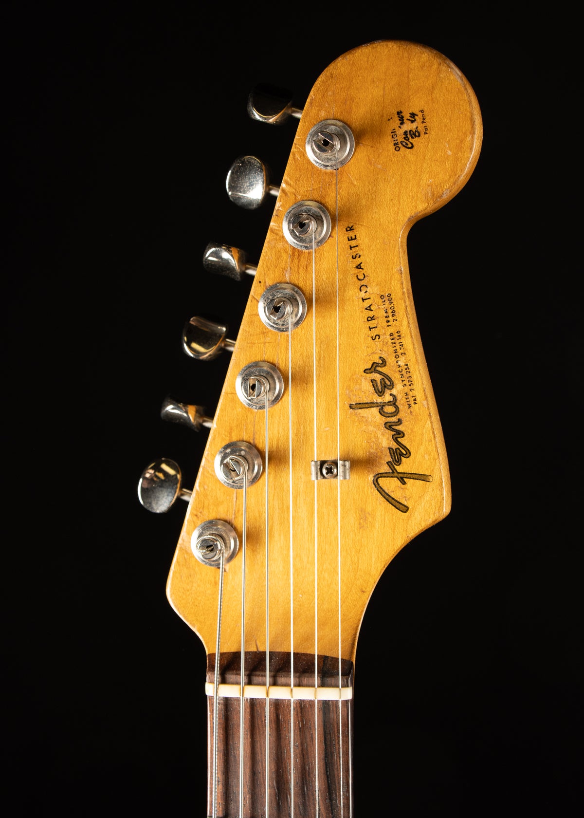 1962 Fender Stratocaster Refin Sonic Blue
