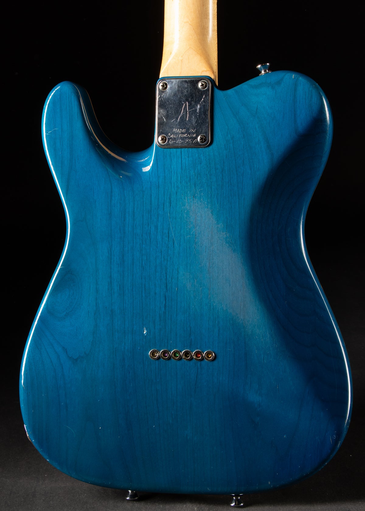 1995 Tom Anderson Hollow T Classic Transparent Blue
