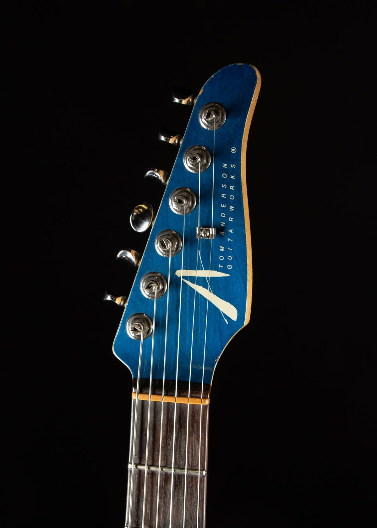 1995 Tom Anderson Hollow T Classic Transparent Blue