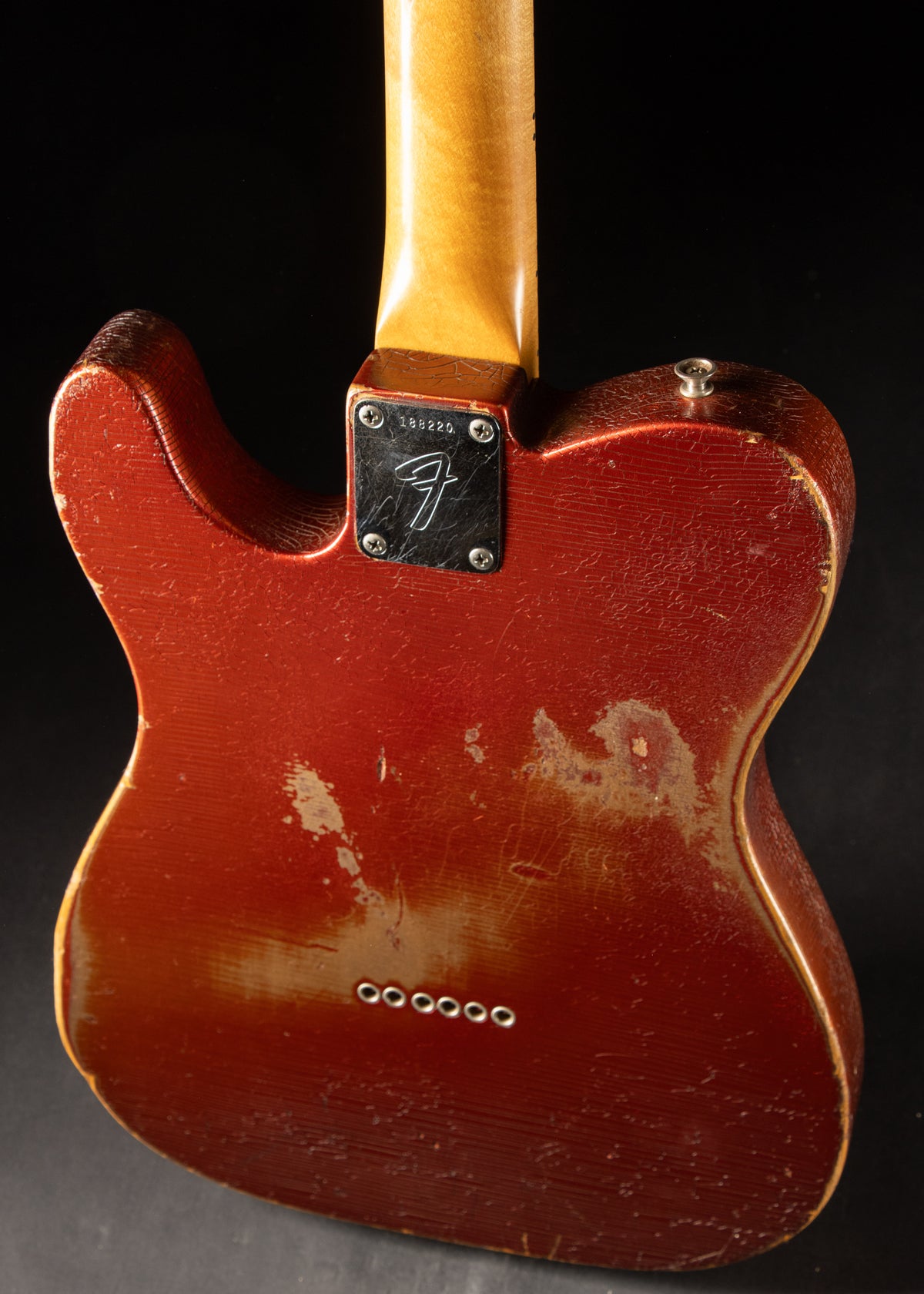 1966 Fender Maple Cap Telecaster Candy Apple Red