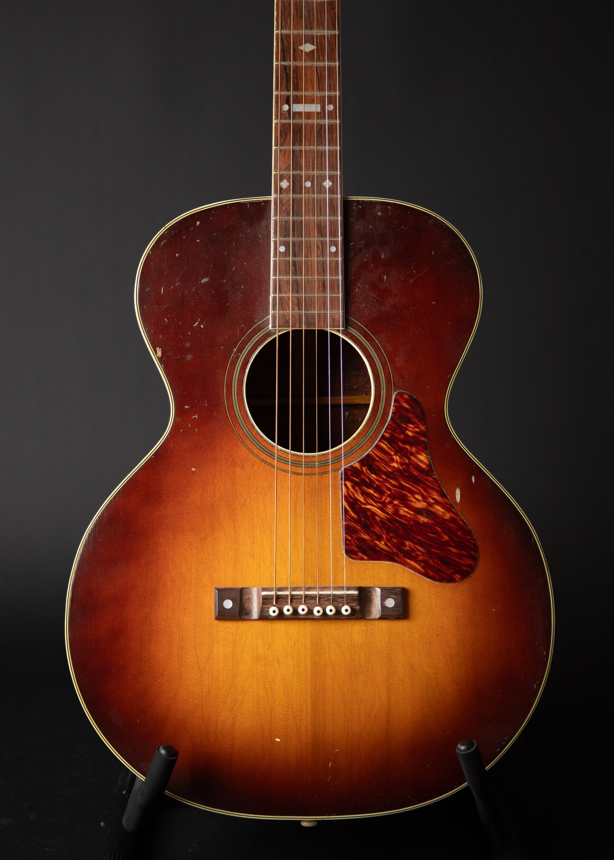 1940's Harmony Professional H6012 Hawaiian Sunburst – Music City